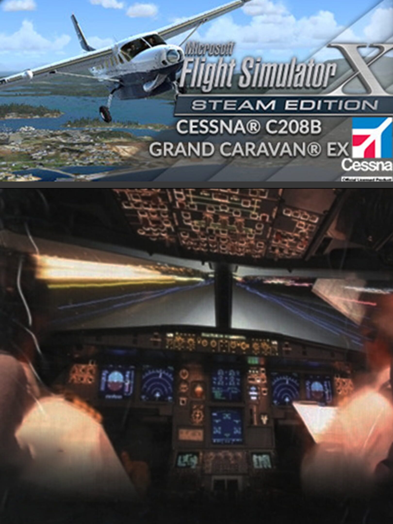 Microsoft Flight Simulator X: Steam Edition - Cessna C208B Grand Caravan EX cover