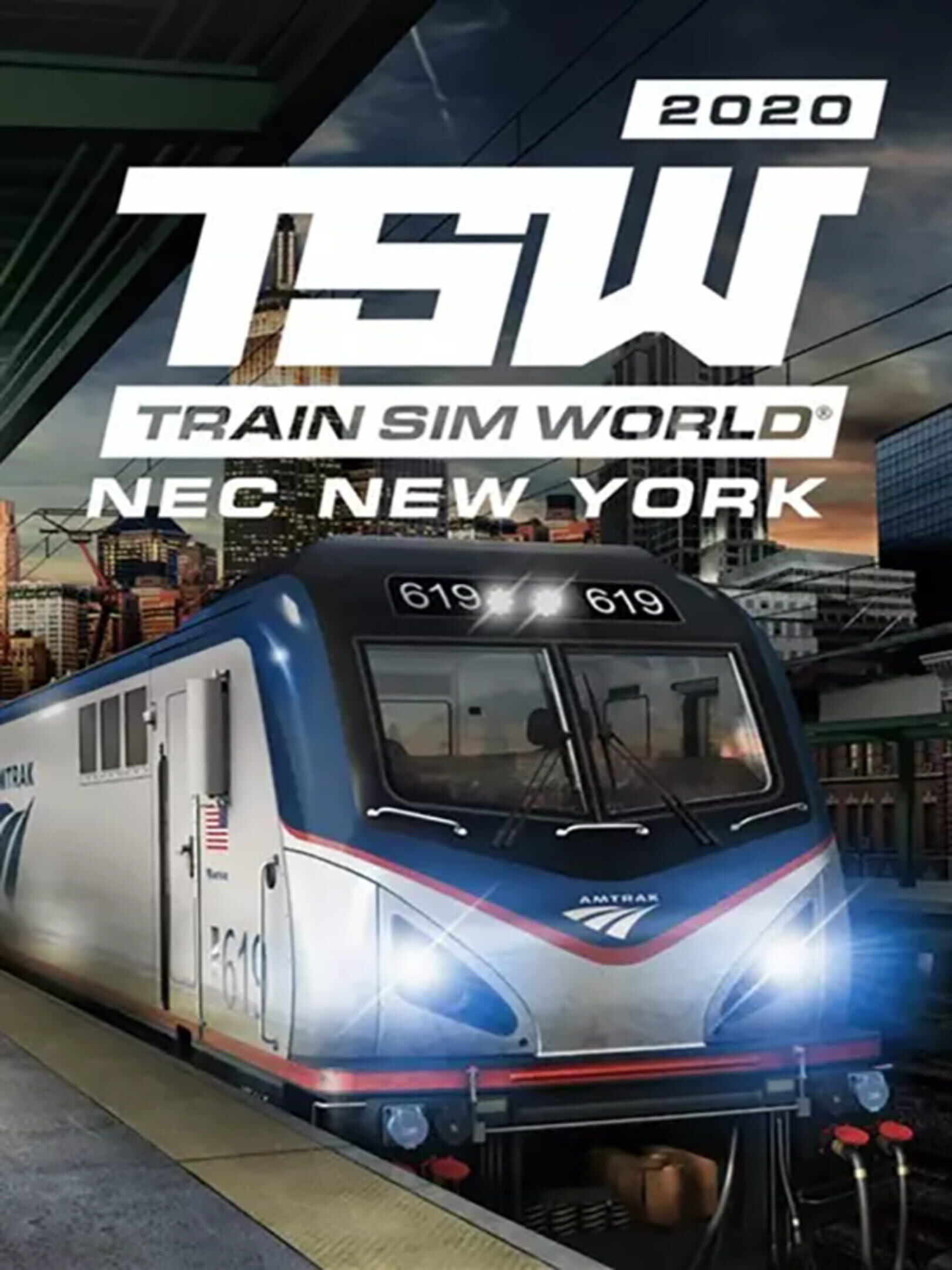 Train Sim World 2020: Northeast Corridor New York cover