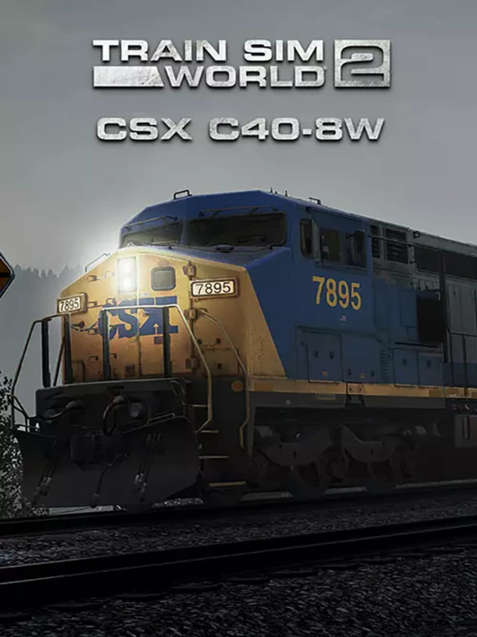 Train Sim World 2: CSX C40-8W Loco cover