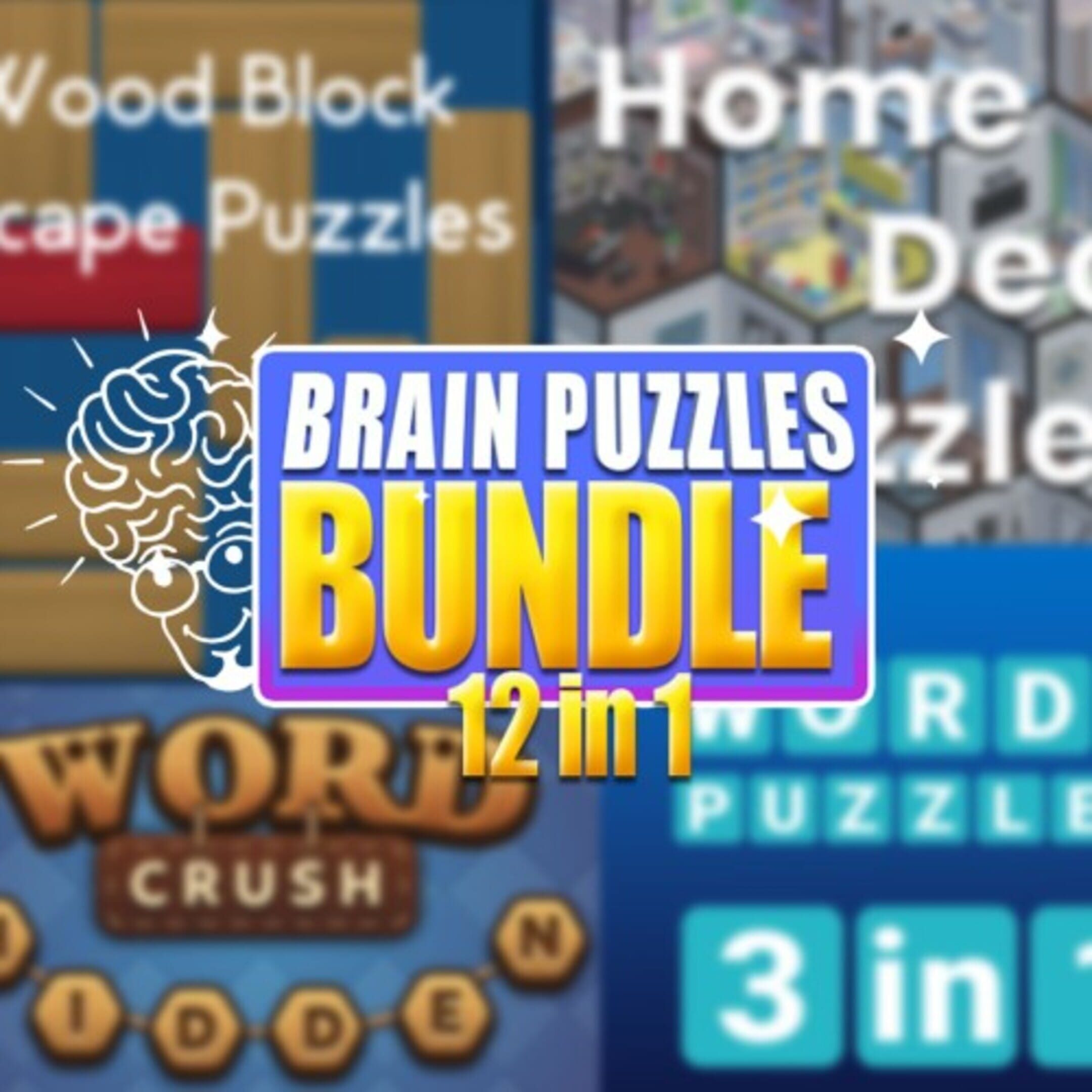Brain Puzzles Bundle 12 in 1 cover