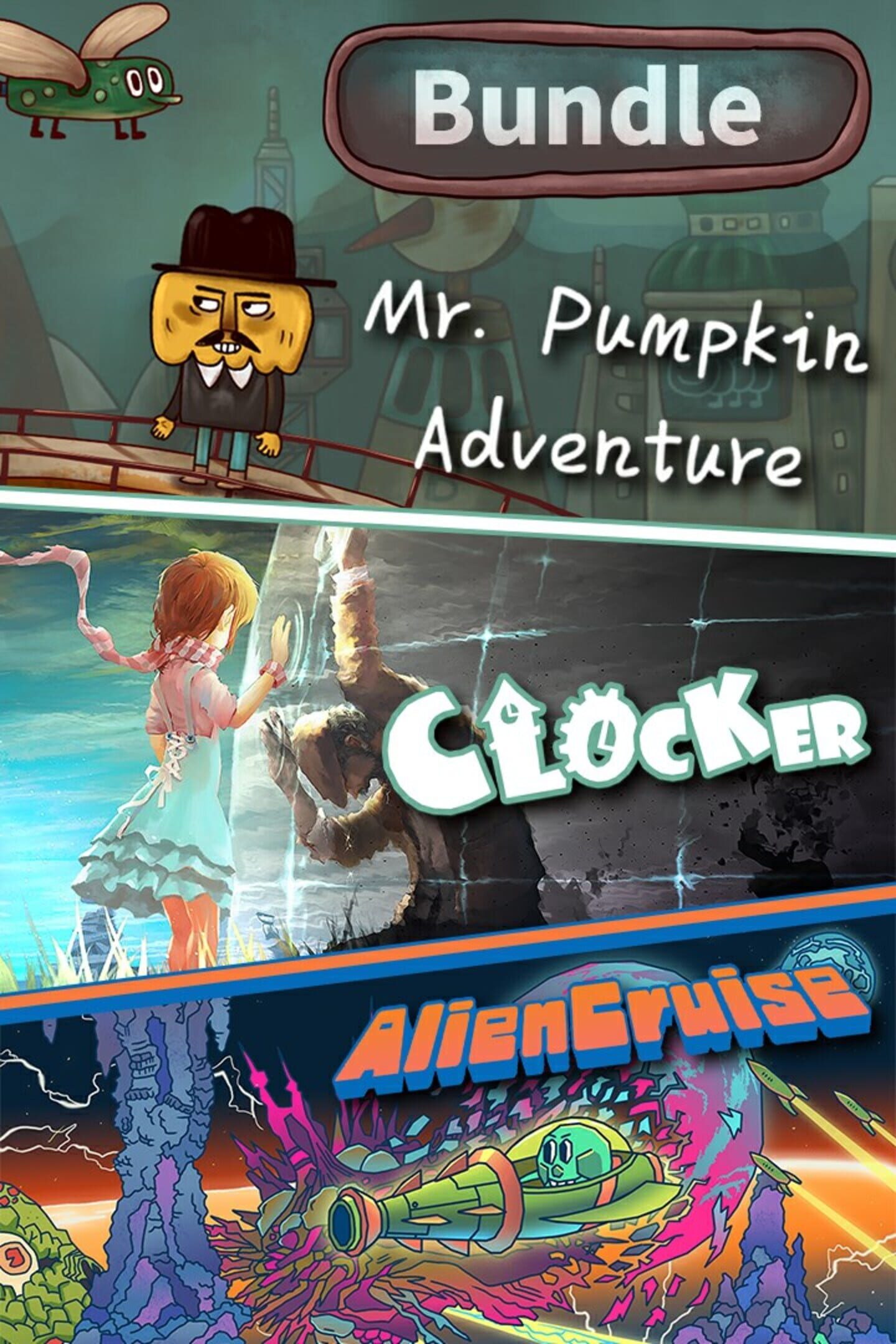 Clocker & Mr. Pumpkin Adventure & Alien Cruise Bundle cover