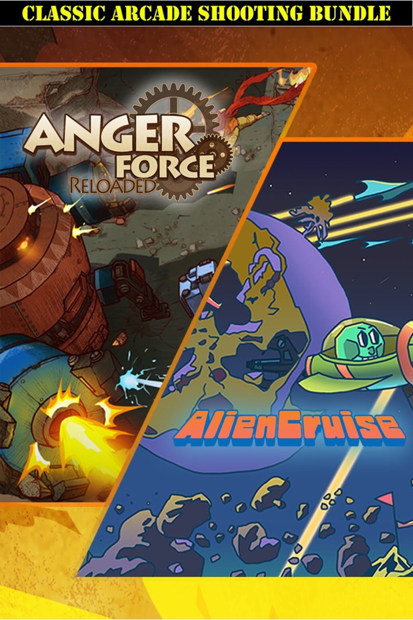 AngerForce and AlienCruise Arcade Shooting Bundle cover
