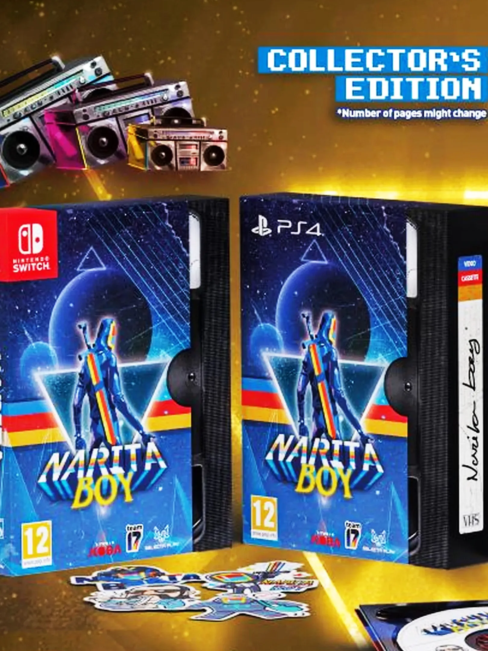 Narita Boy Collector's Edition Per PS4 - Limited Run #436 - Edizione Limitata E Sigillata