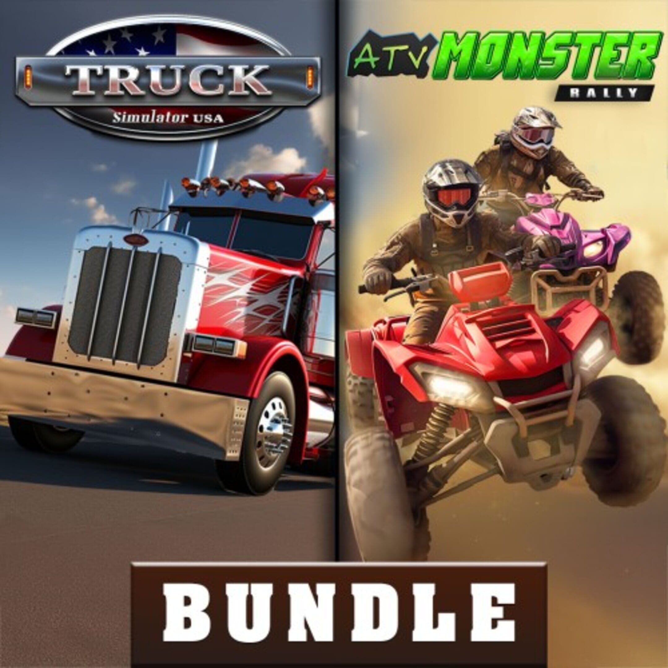 Truck Simulator USA & ATV Monster Rally Bundle cover