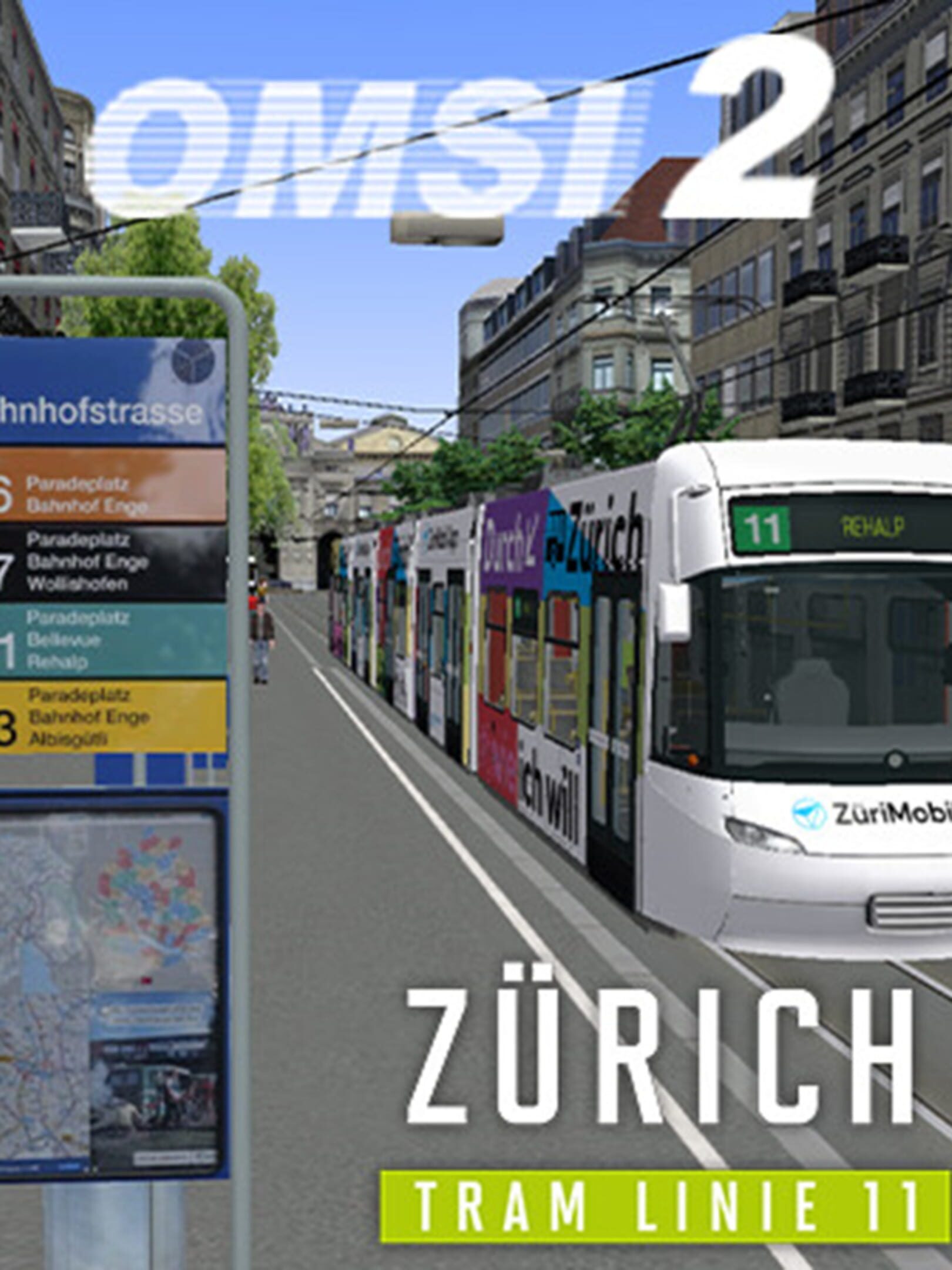 OMSI 2: Add-on Zürich Tram Linie 11 cover