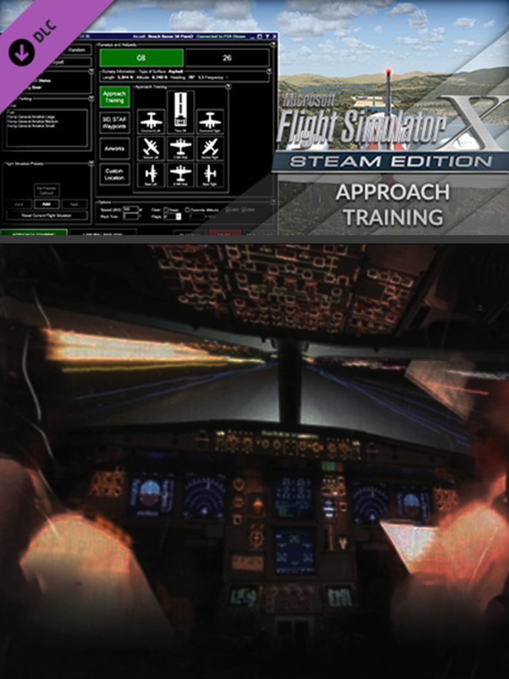 Microsoft Flight Simulator X: Steam Edition - Approach Training cover