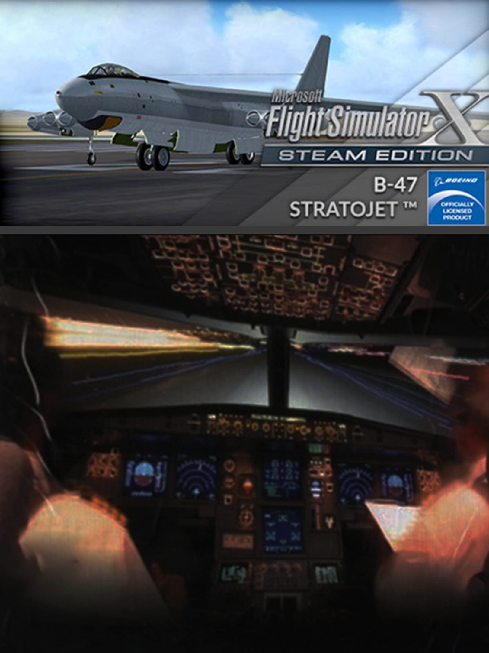 Microsoft Flight Simulator X: Steam Edition - B-47 Stratojet cover
