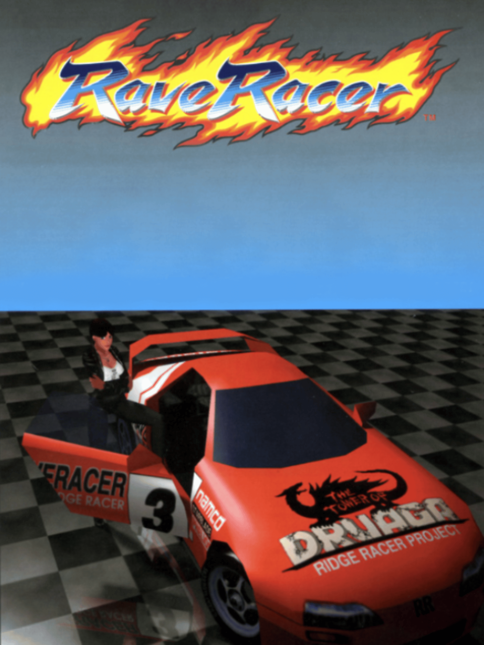 Rave Racer box art