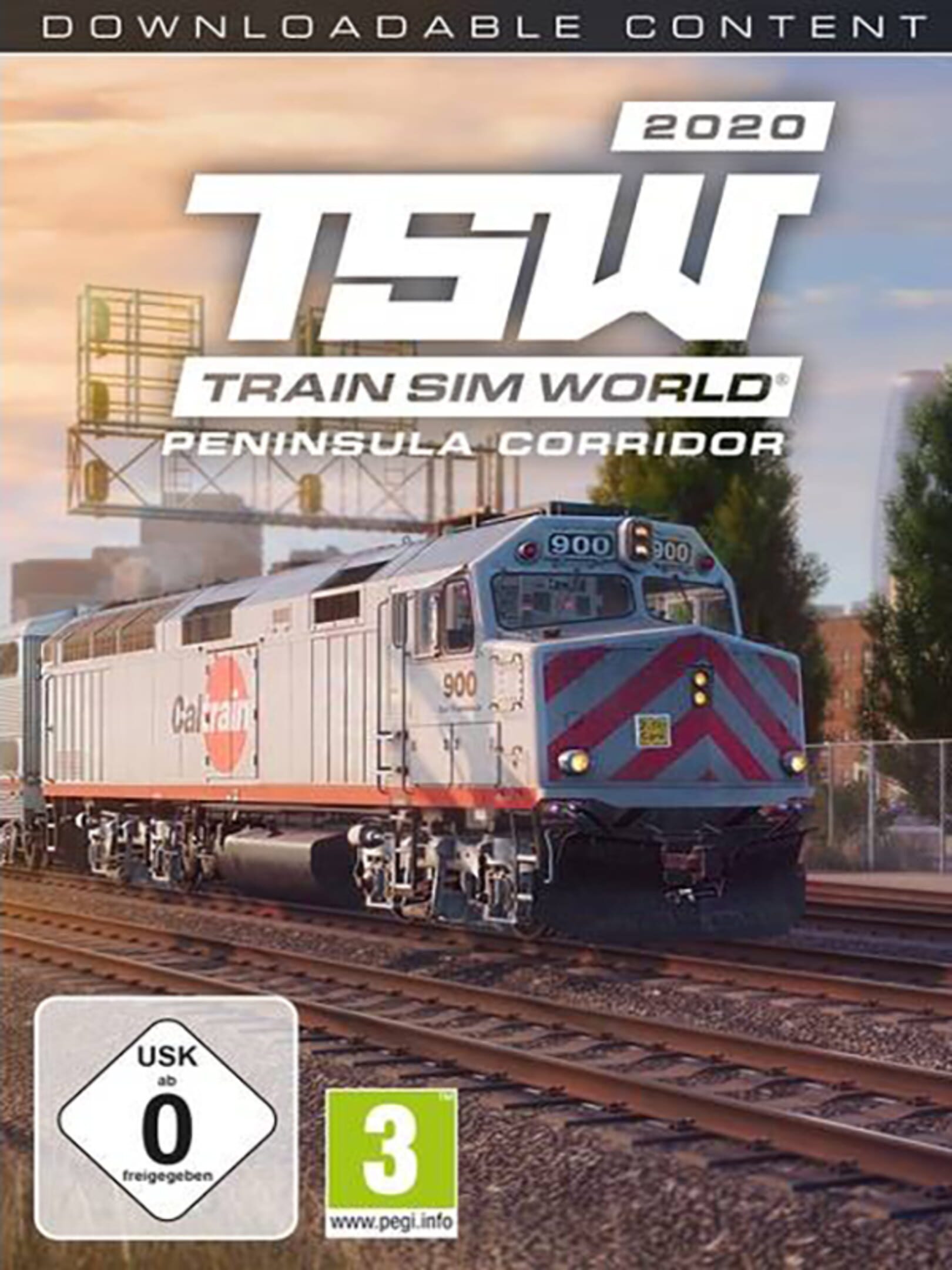 Train Sim World 2020: Peninsula Corridor - San Francisco: San Jose Route cover