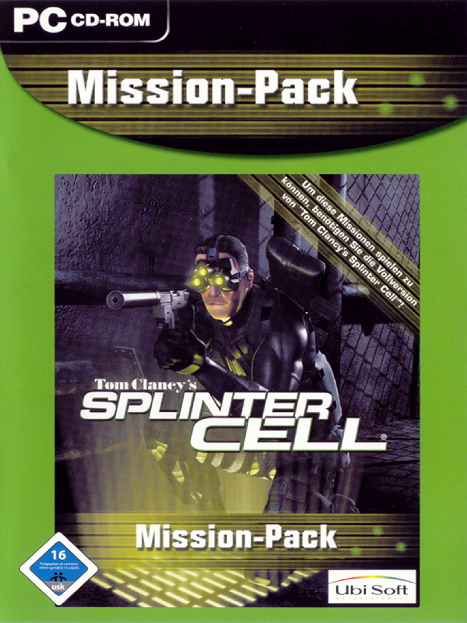 Tom Clancy's Splinter Cell: Mission-Pack cover
