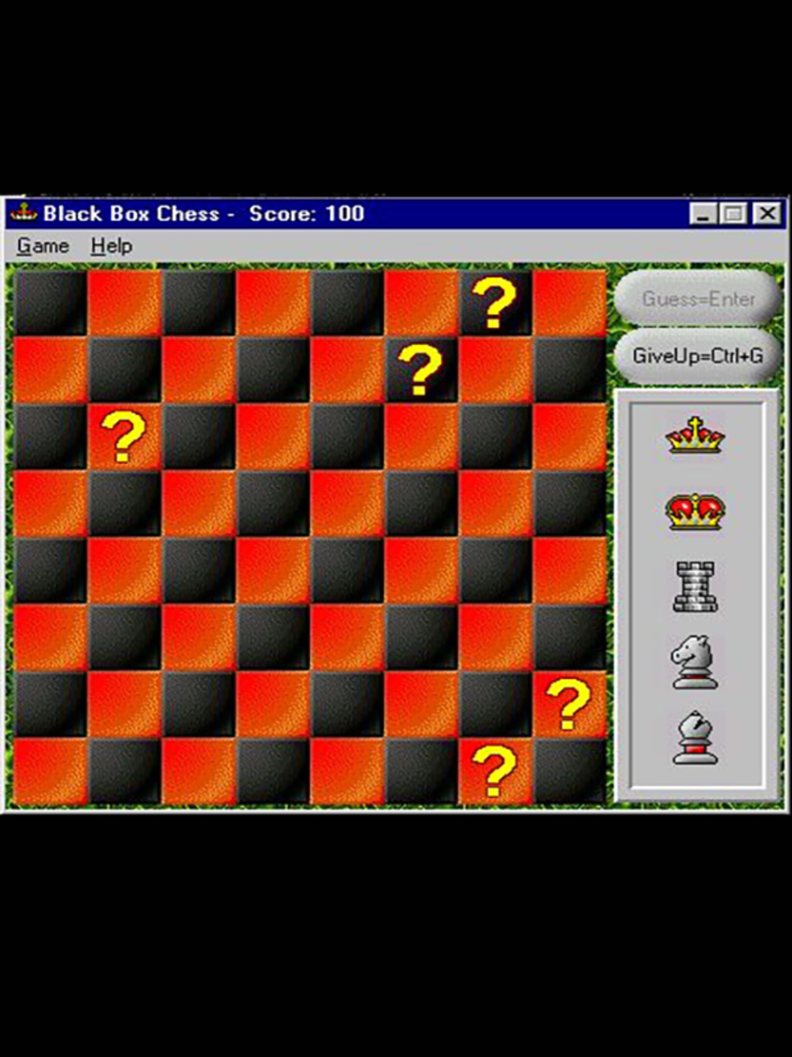 Black Box Chess