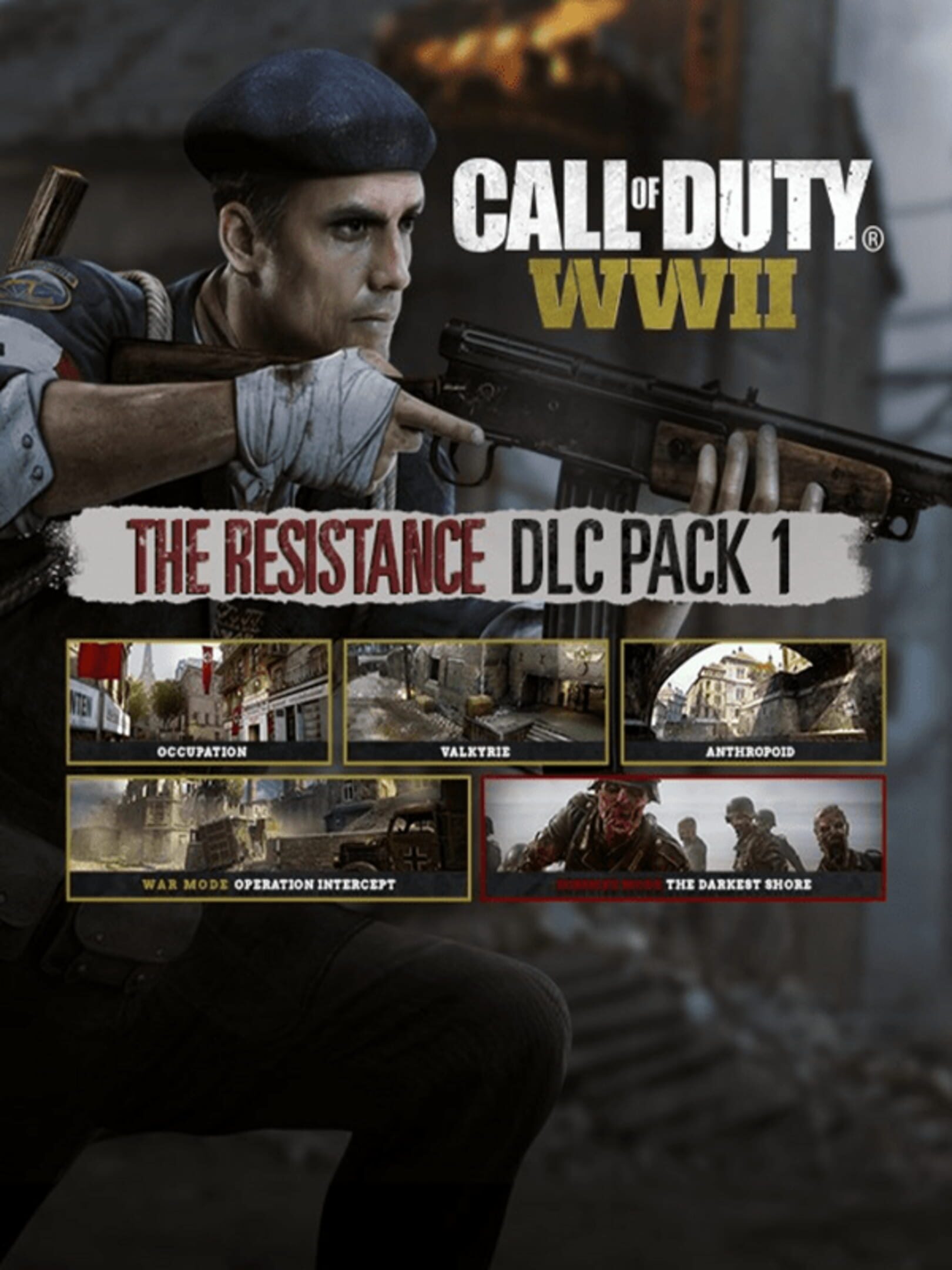 Call of Duty: WWII - The Resistance DLC Pack 1 cover