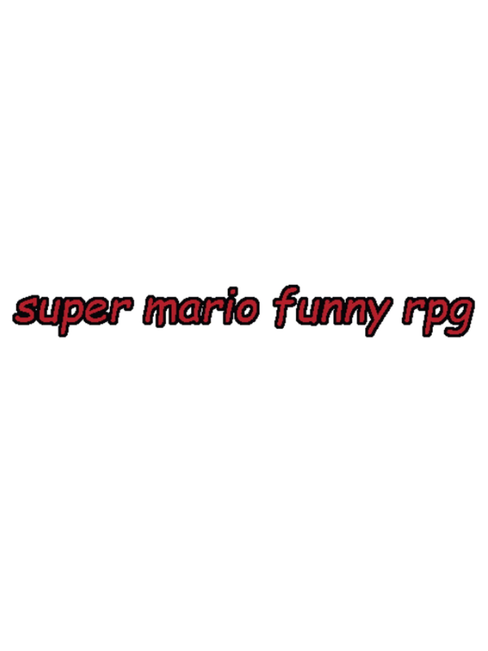 Super Mario Funny RPG cover