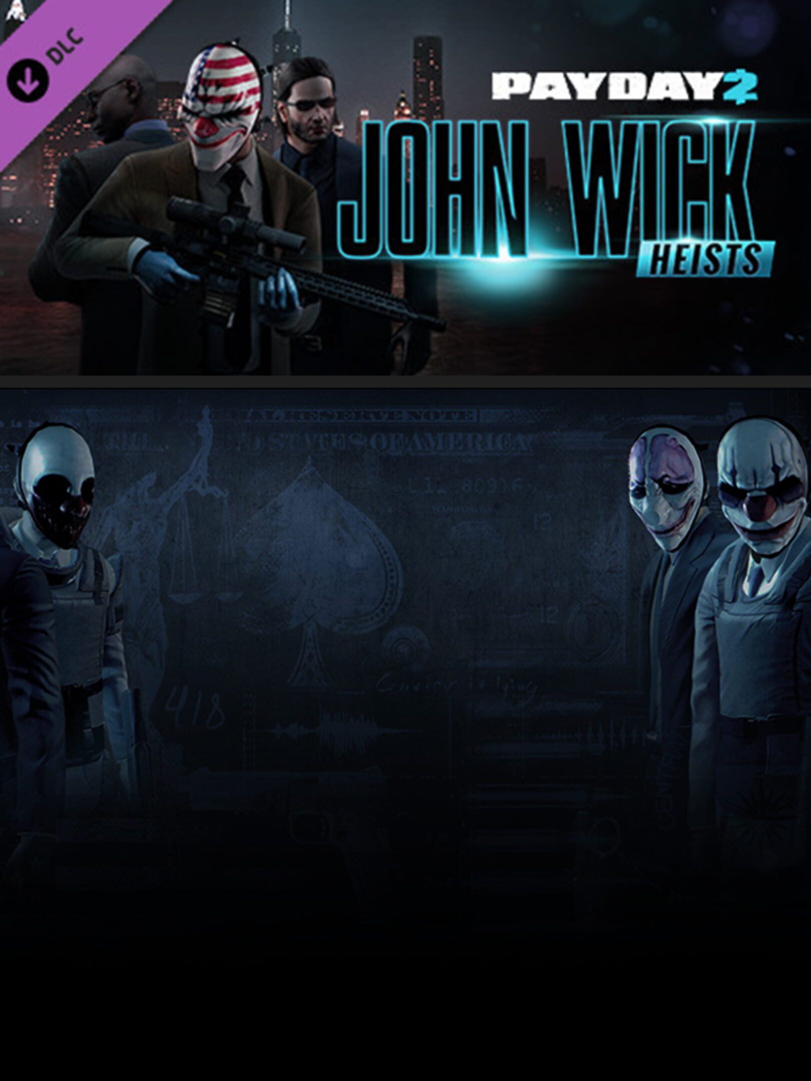 Payday 2: John Wick Heists cover