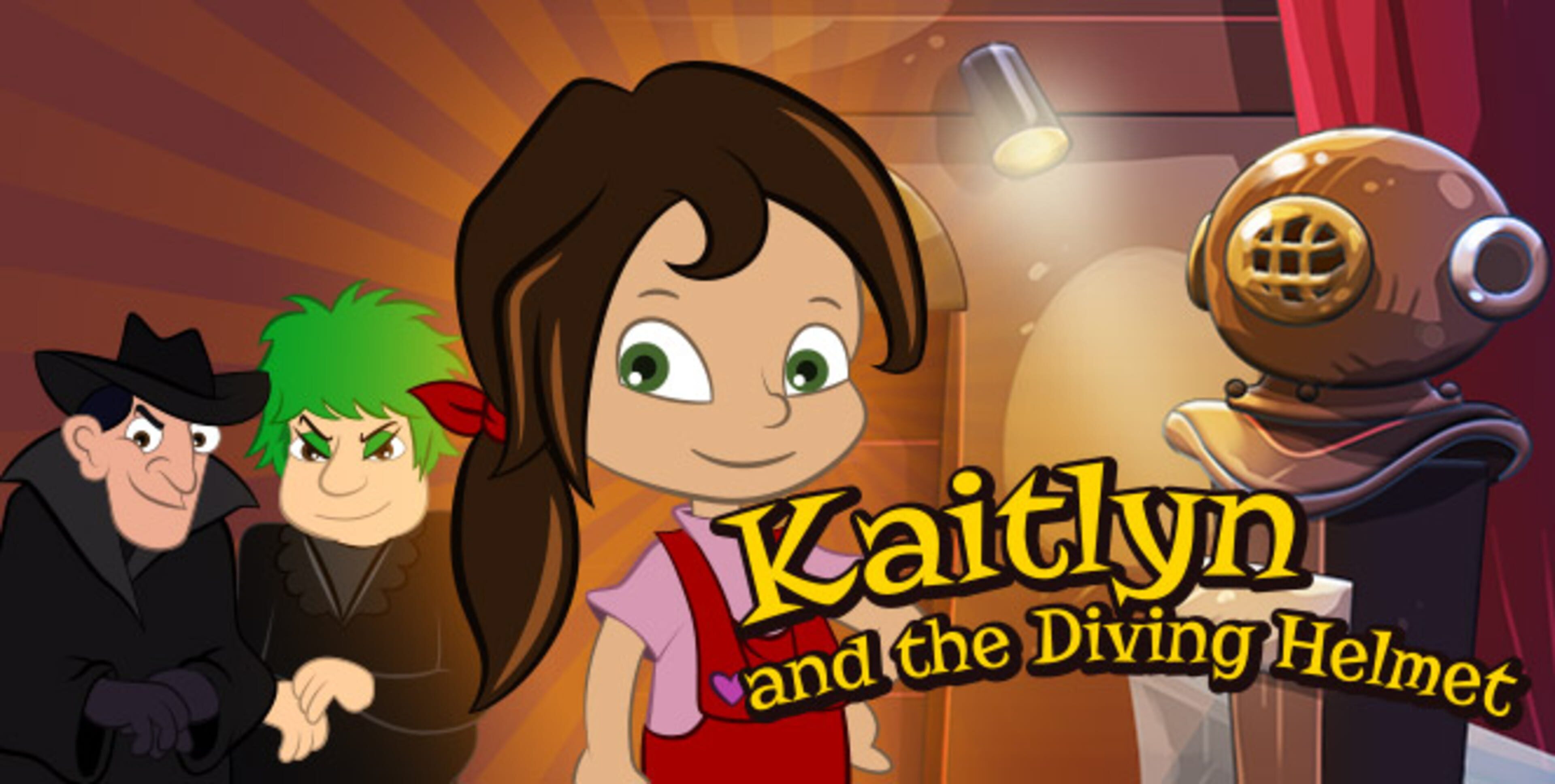 Kaitlyn and the Diving Helmet