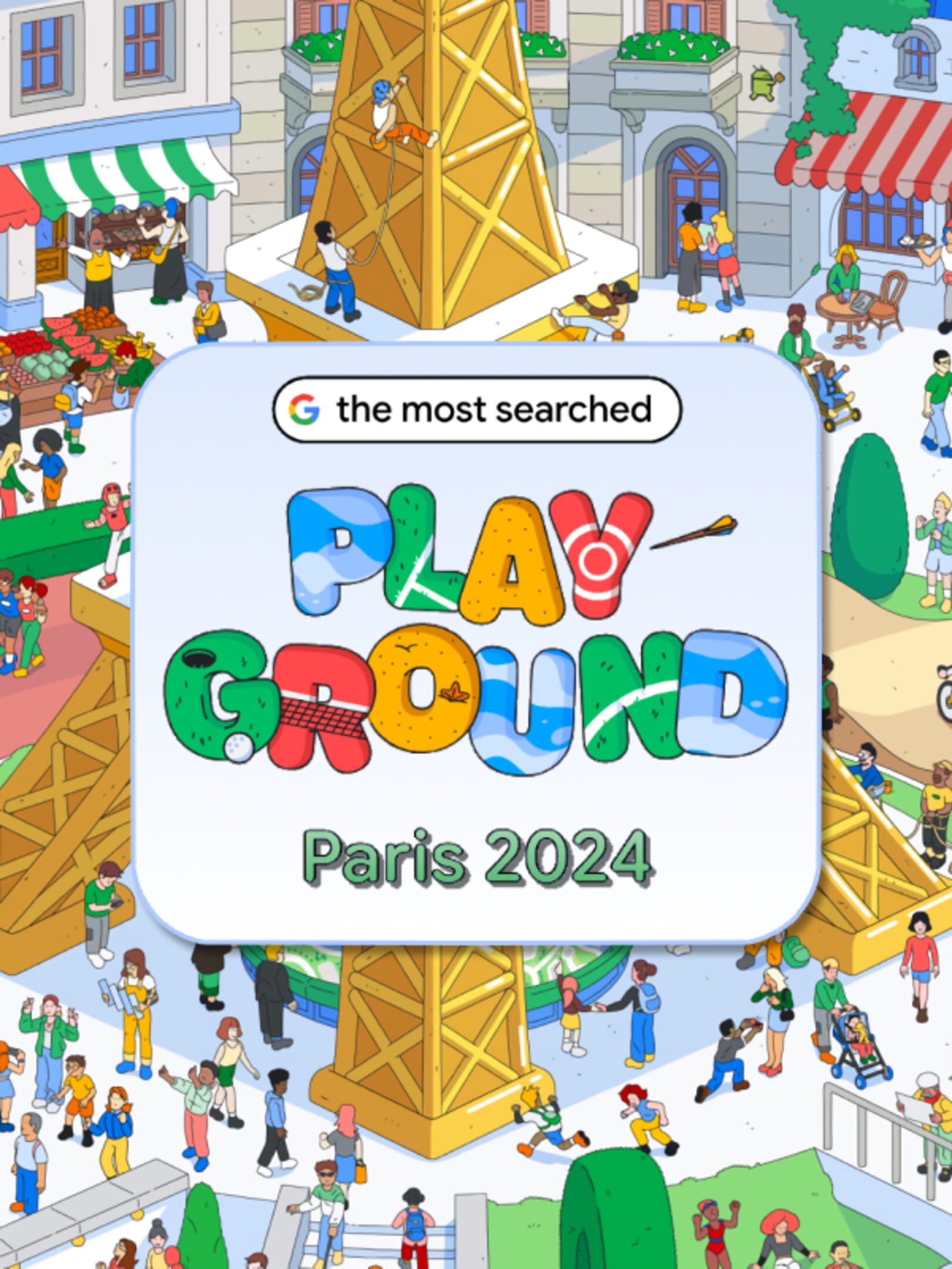 The Most Searched Playground: Paris 2024