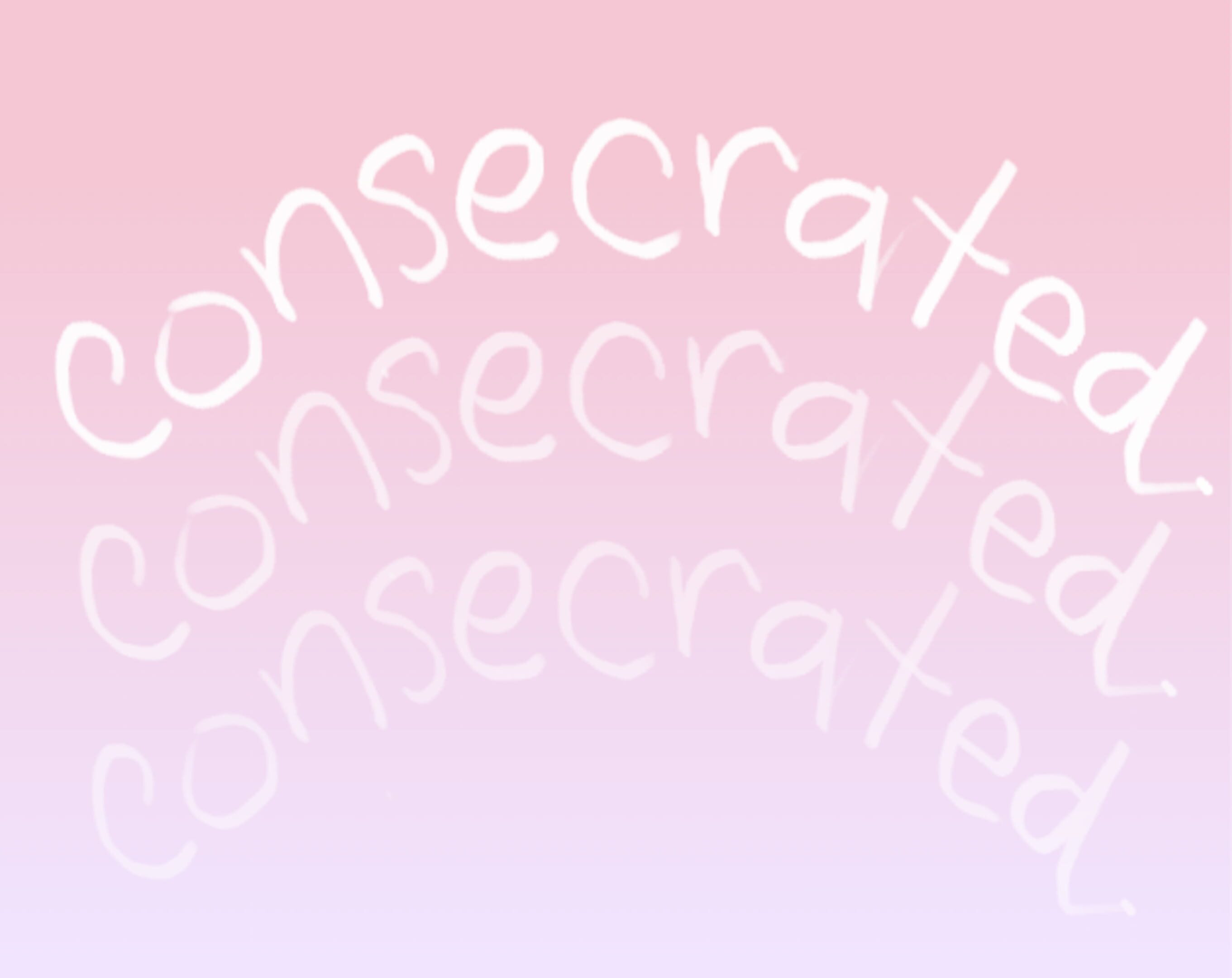 Consecrated cover