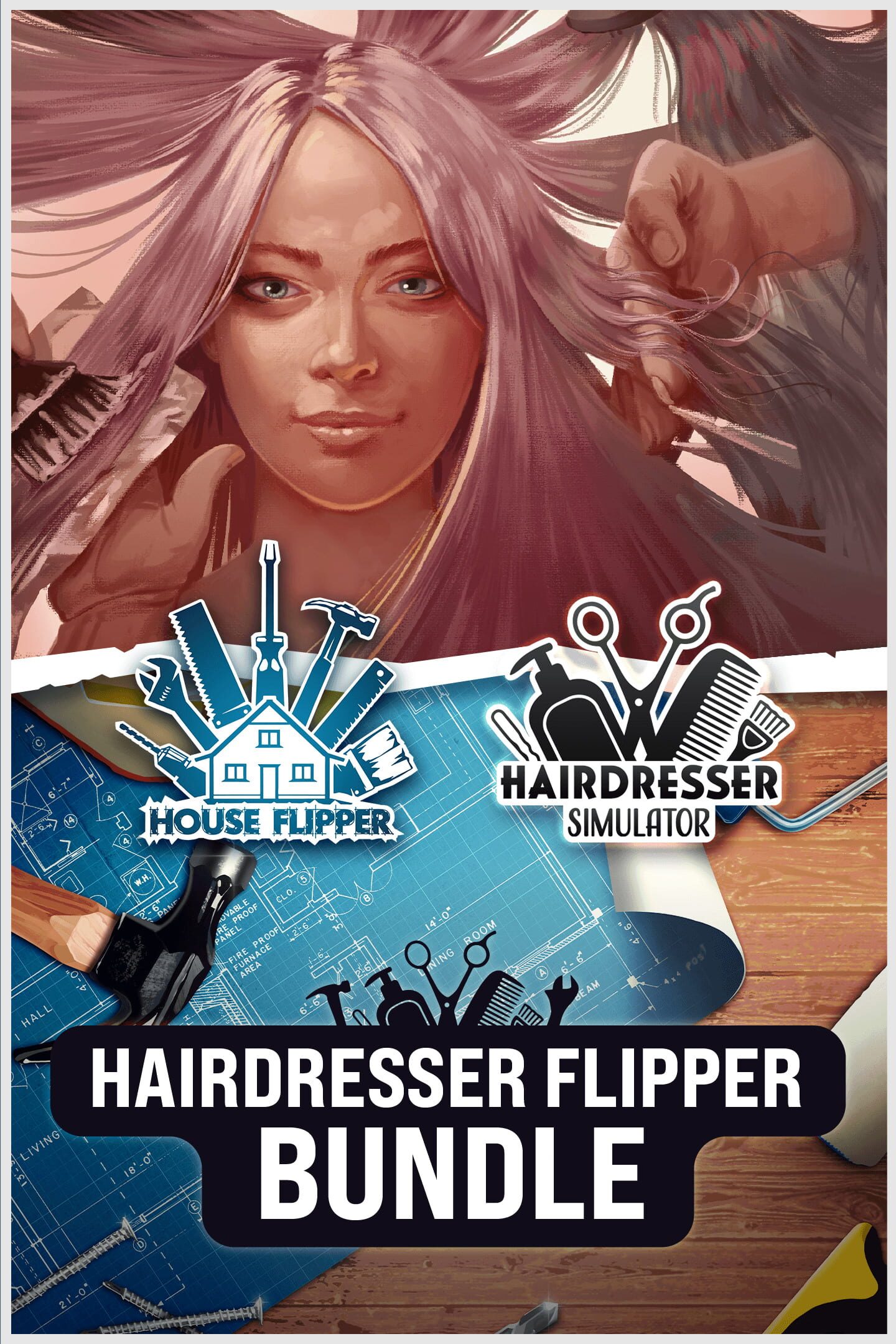 House Flipper Hairdreser Bundle cover