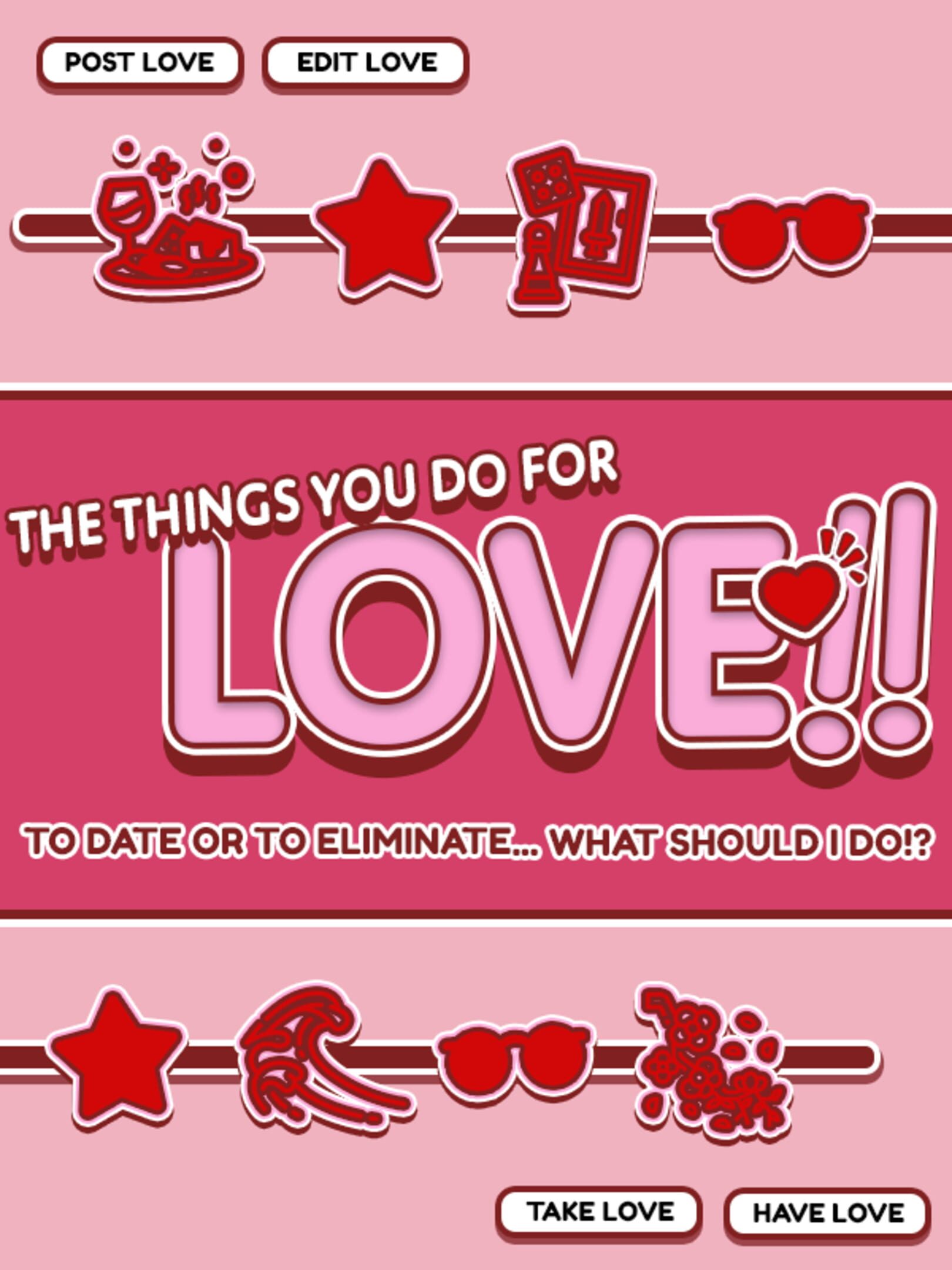 The Things You Do For Love cover