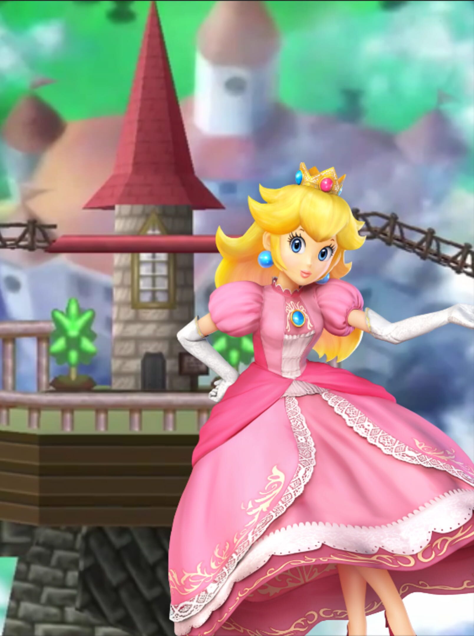 Super Smash Bros. for Wii U: Peach's Castle cover