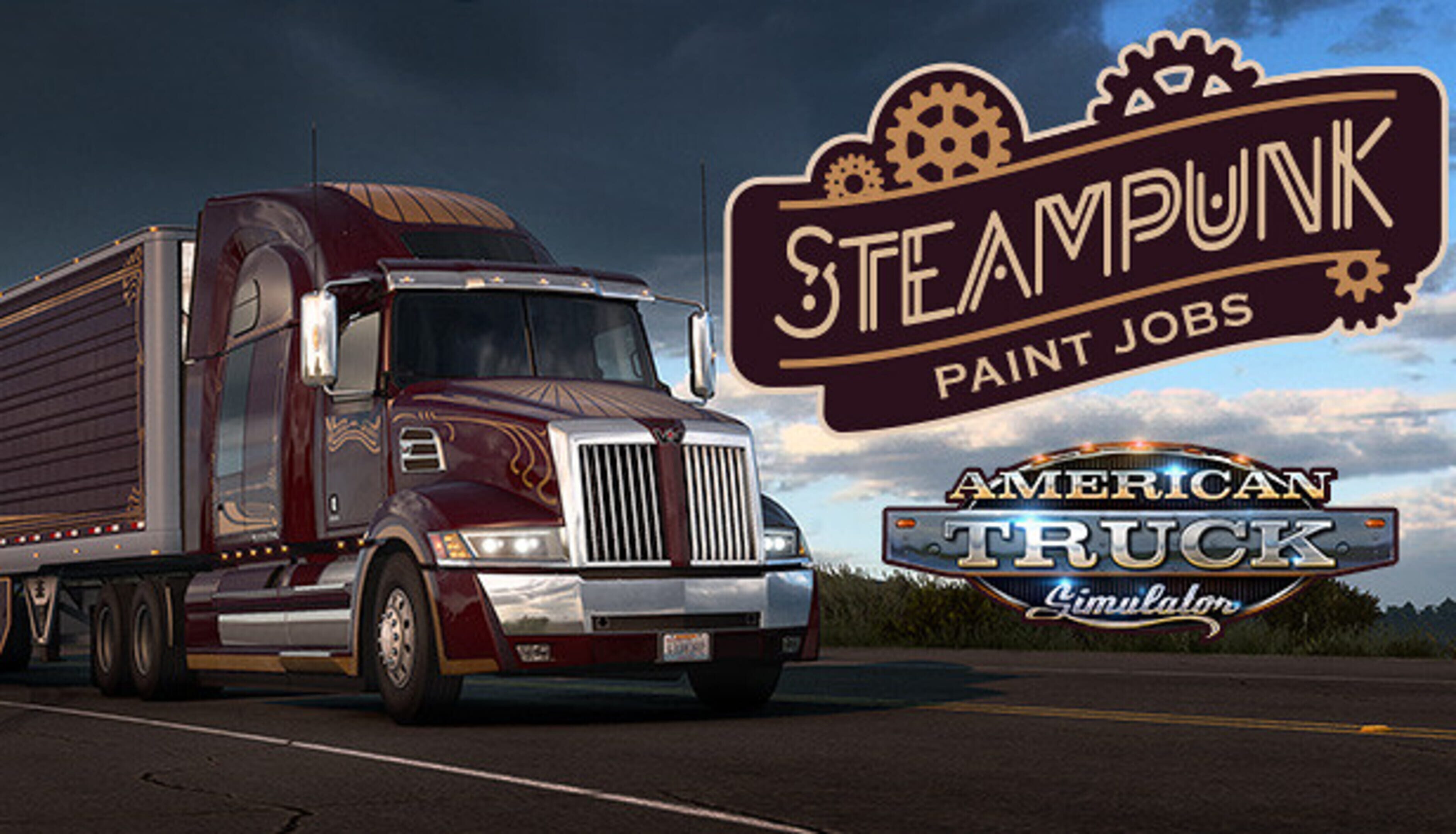 American Truck Simulator: Steampunk Paint Jobs Pack