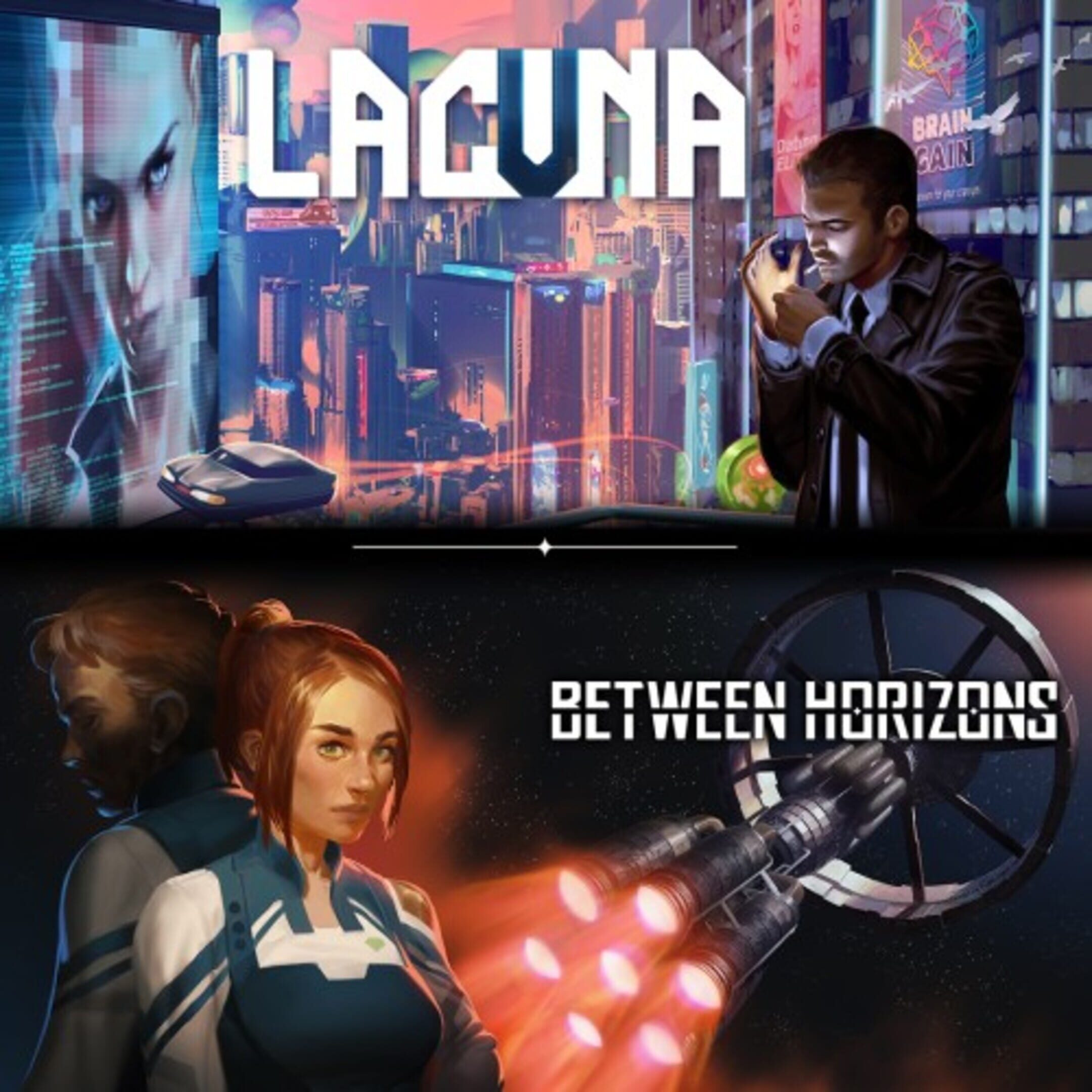 Between Horizons + Lacuna Bundle cover