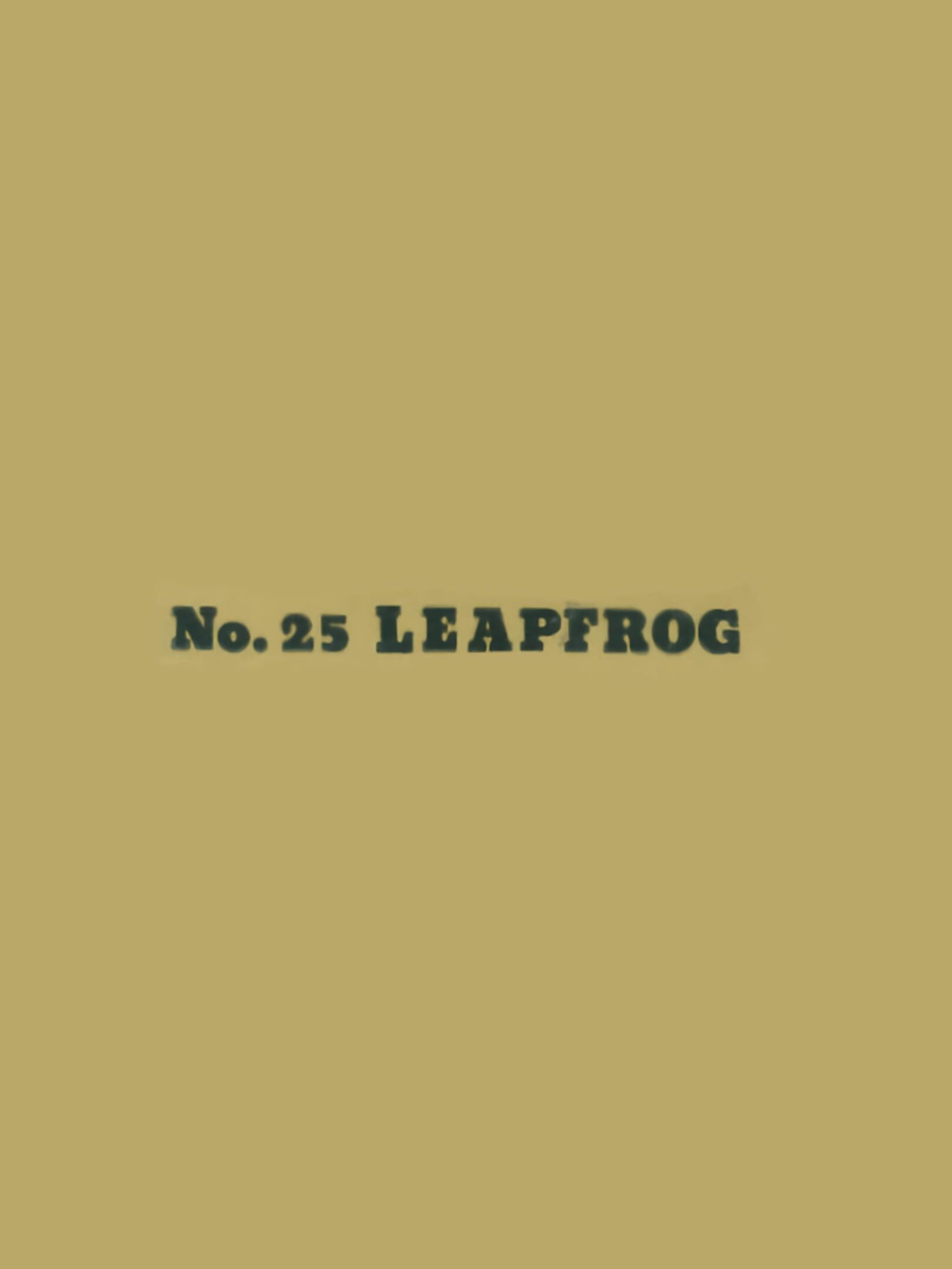 Leapfrog cover