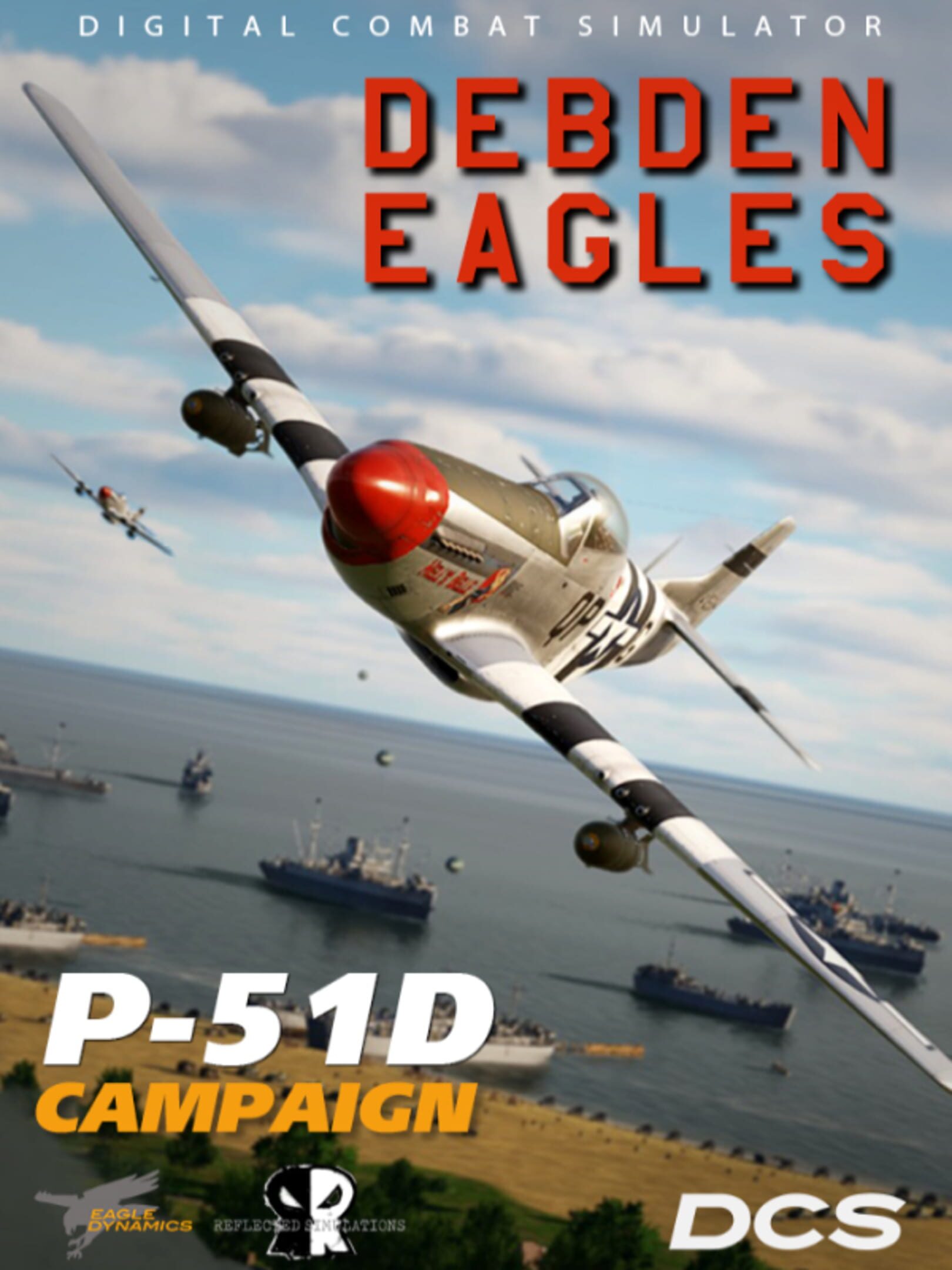 DCS: P-51D Debden Eagles Campaign by Reflected Simulations cover