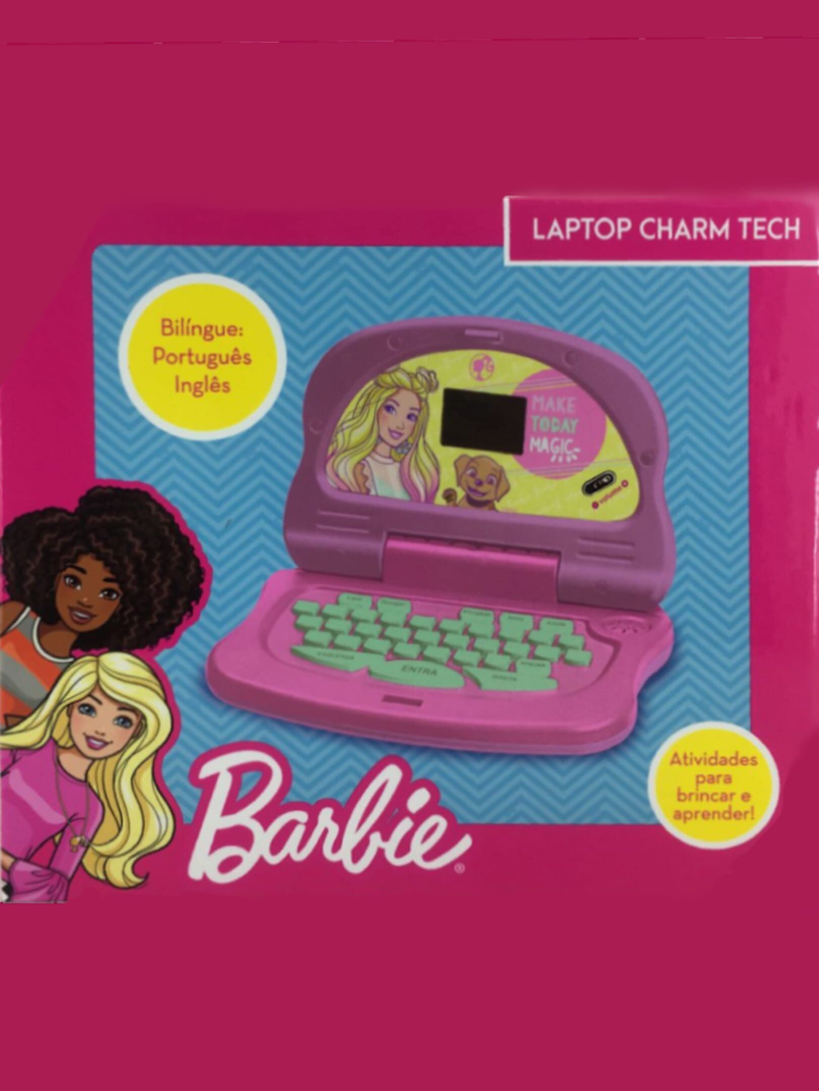 Barbie: Laptop Charm Tech