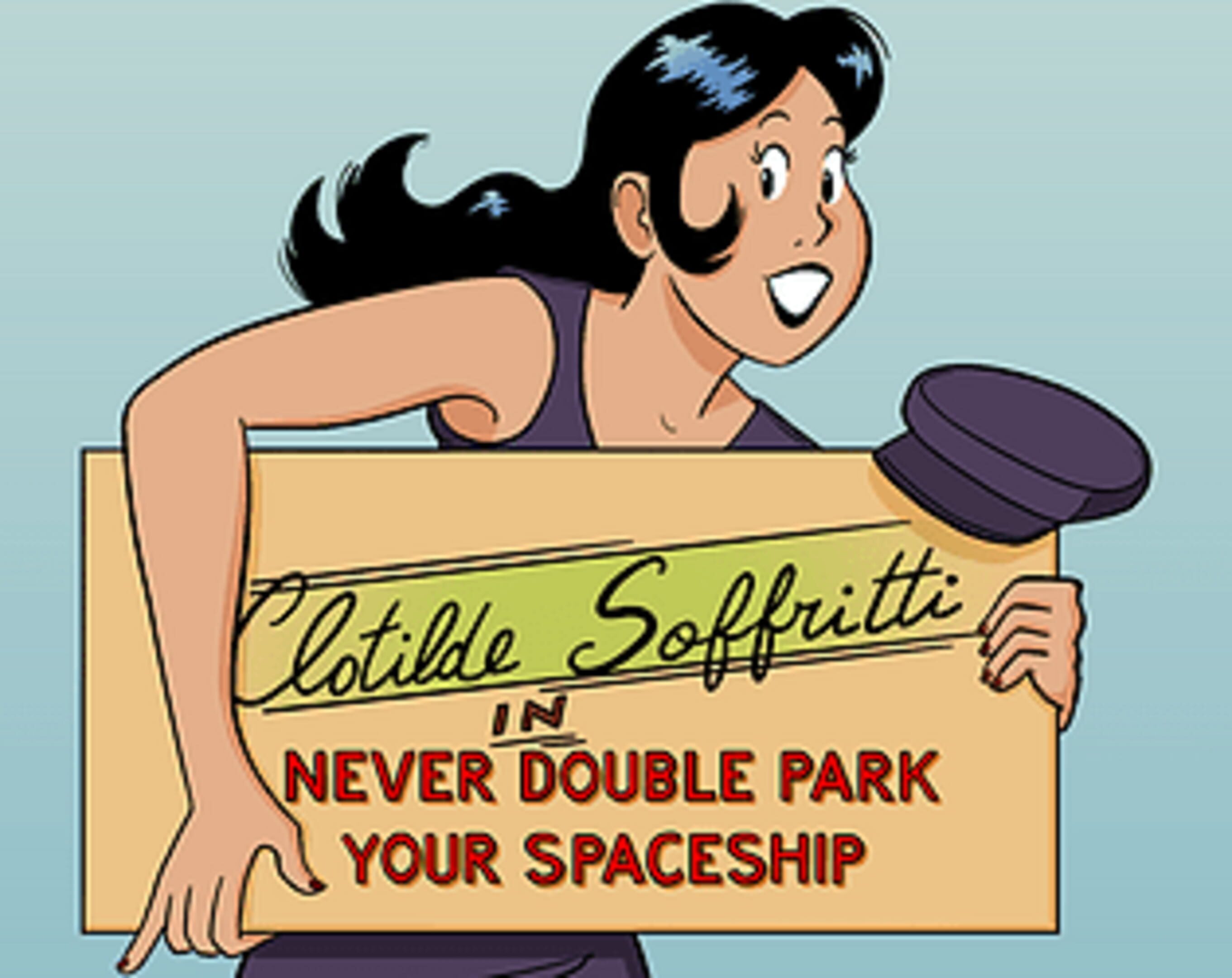 Clotilde Soffritti in Never Double Park your Spaceship cover