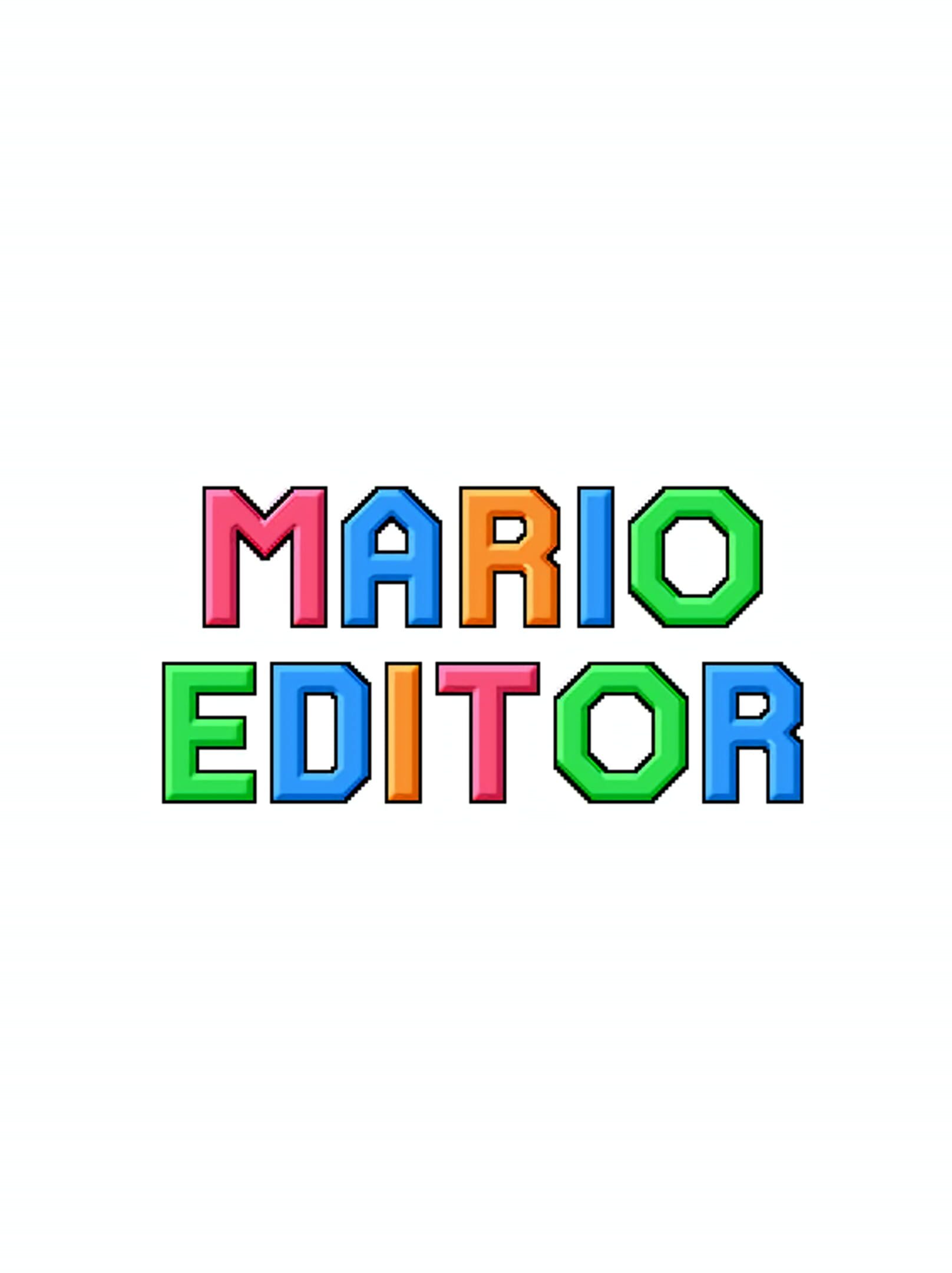 Mario Editor cover
