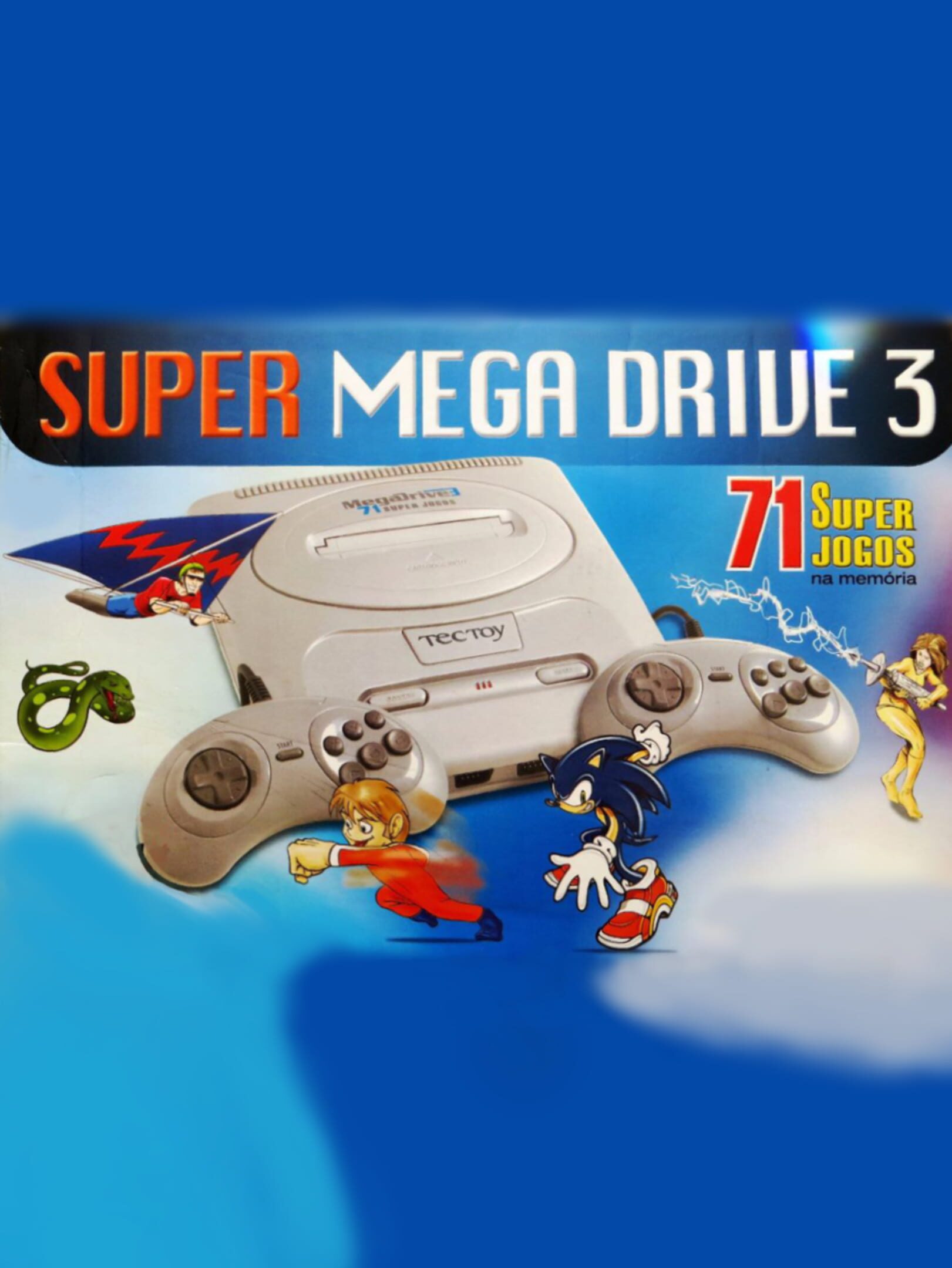 Super Mega Drive 3: 71 Super Jogos cover