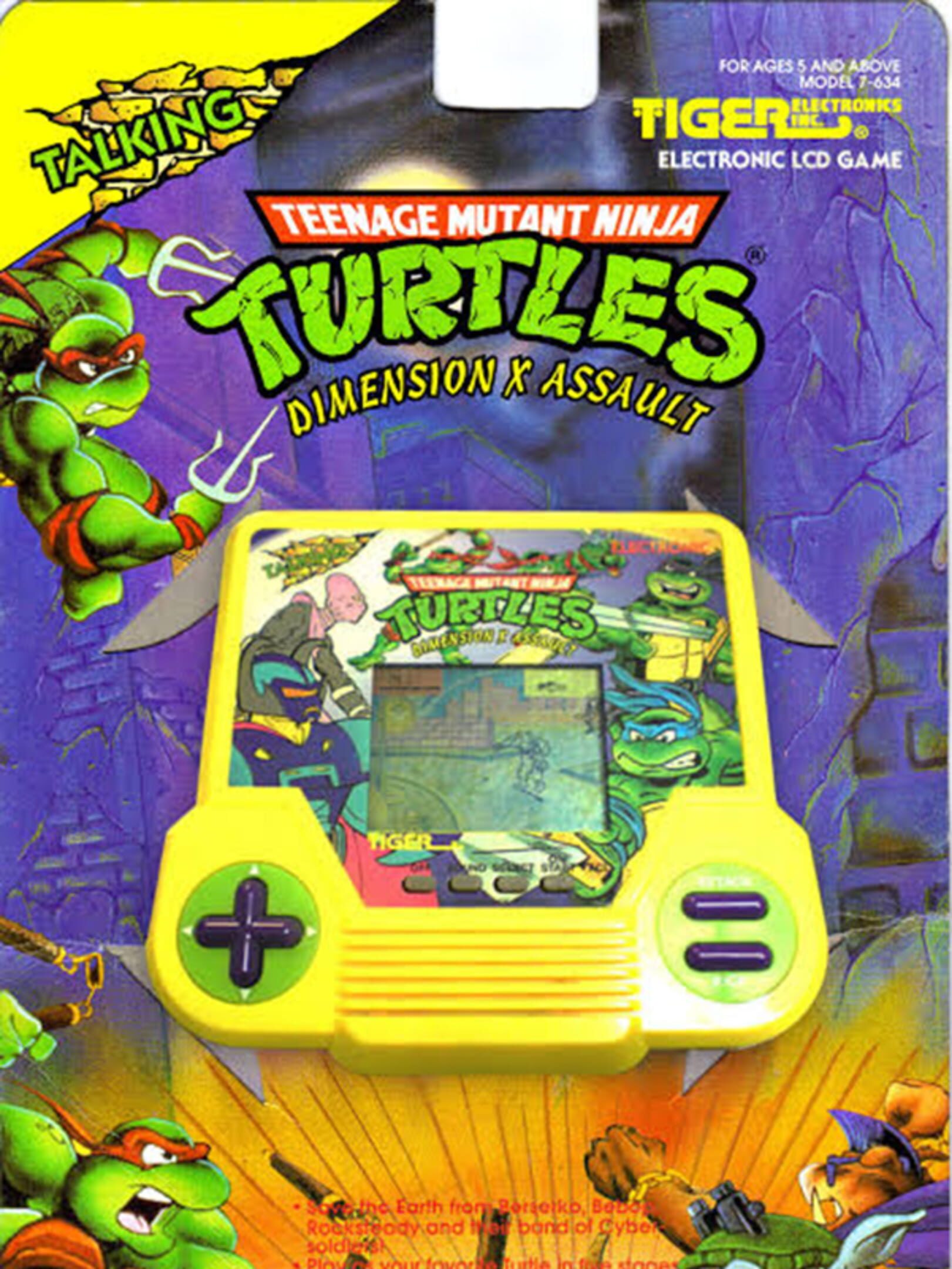 Teenage Mutant Ninja Turtles: Dimension X Assault cover