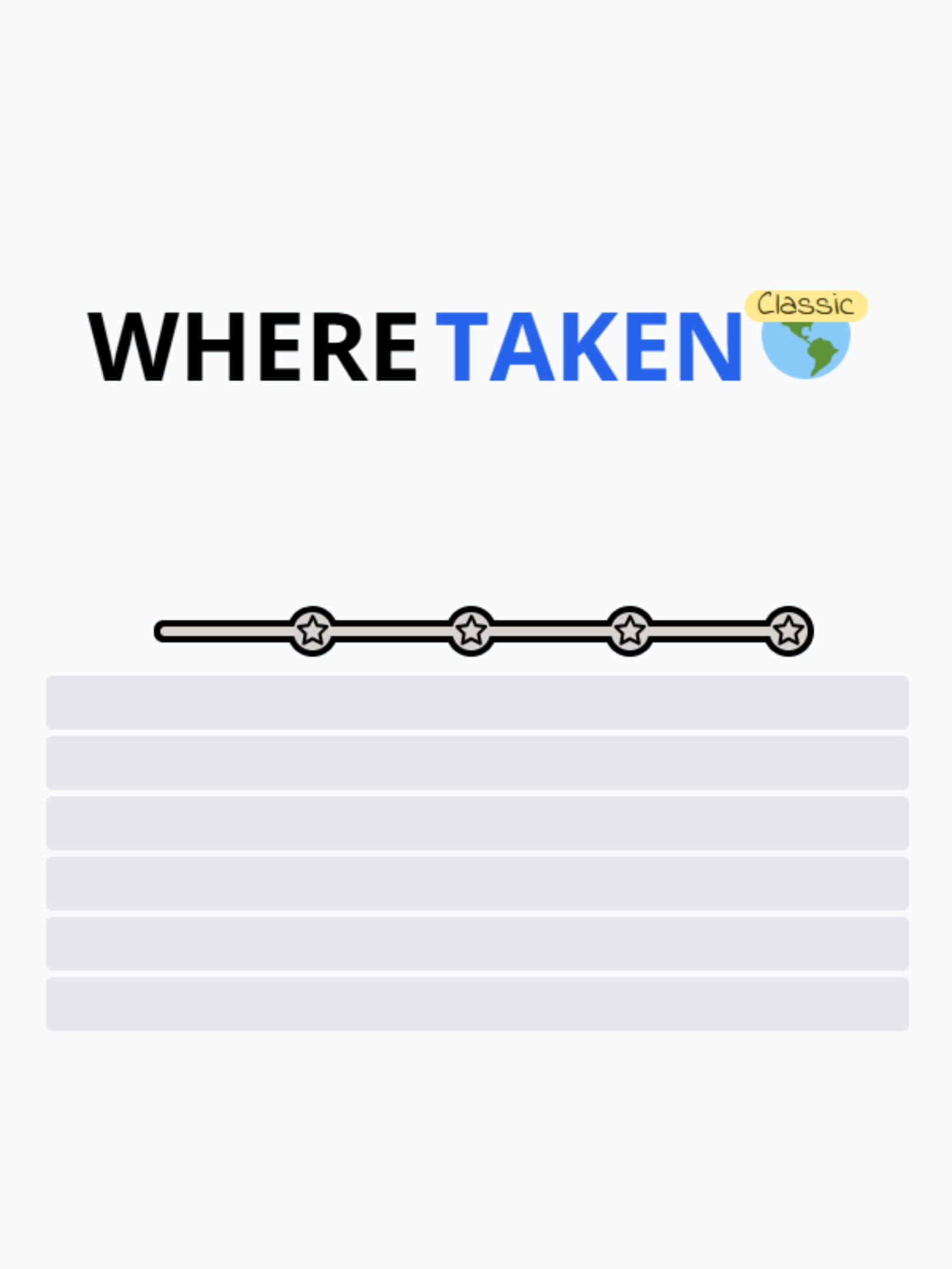WhereTaken Classic cover