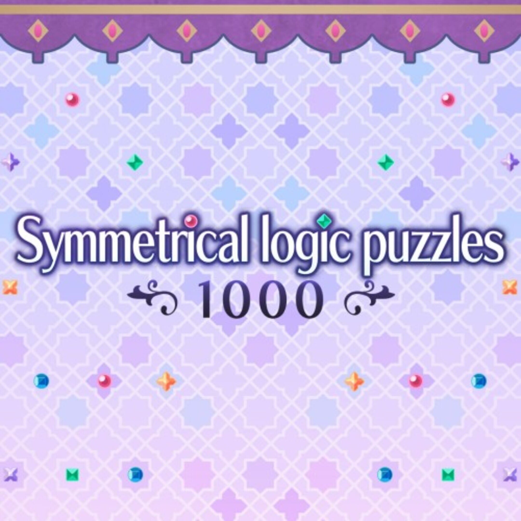Symmetrical Logic Puzzles 1000 cover