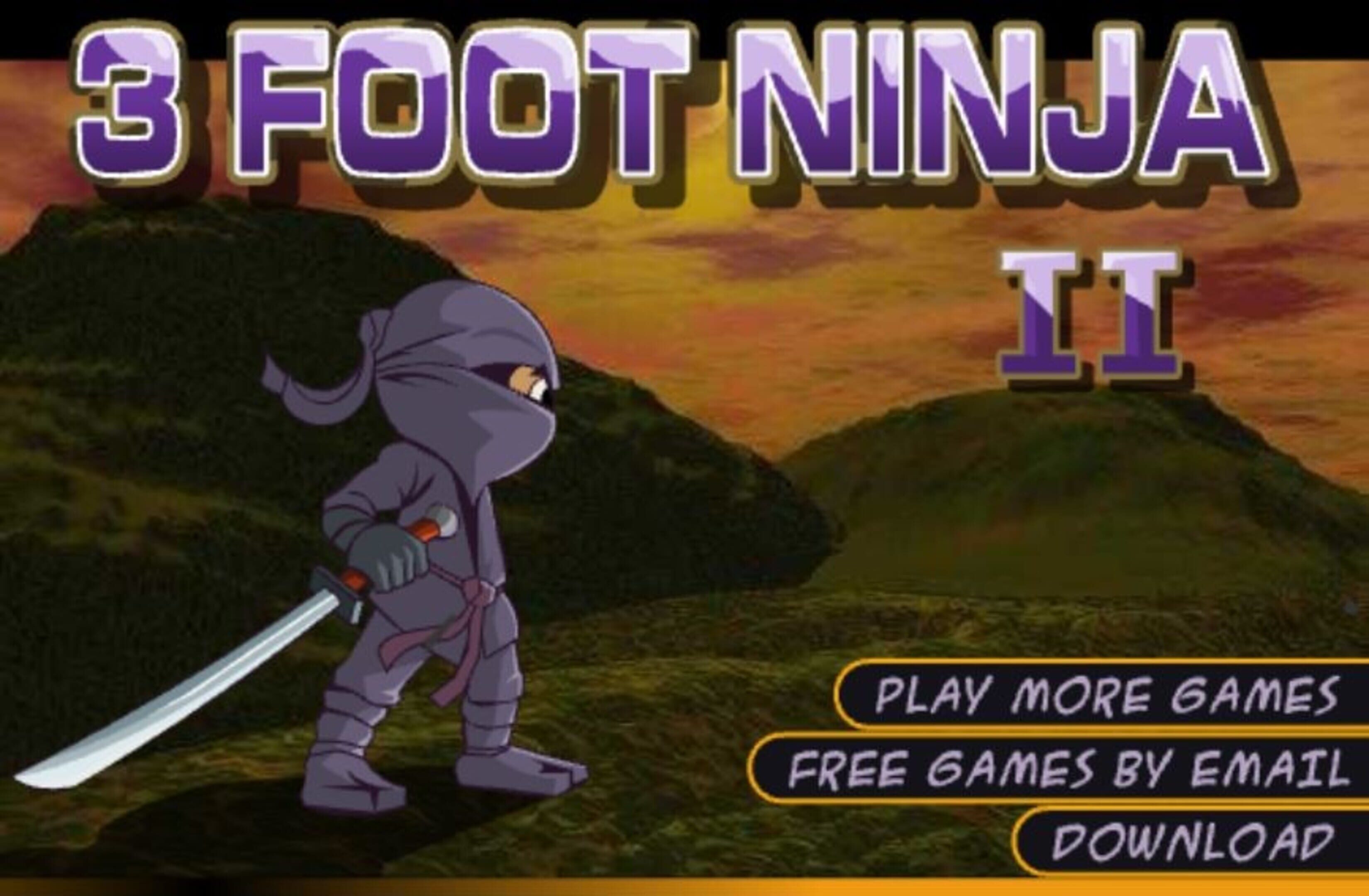 3 Foot Ninja II cover