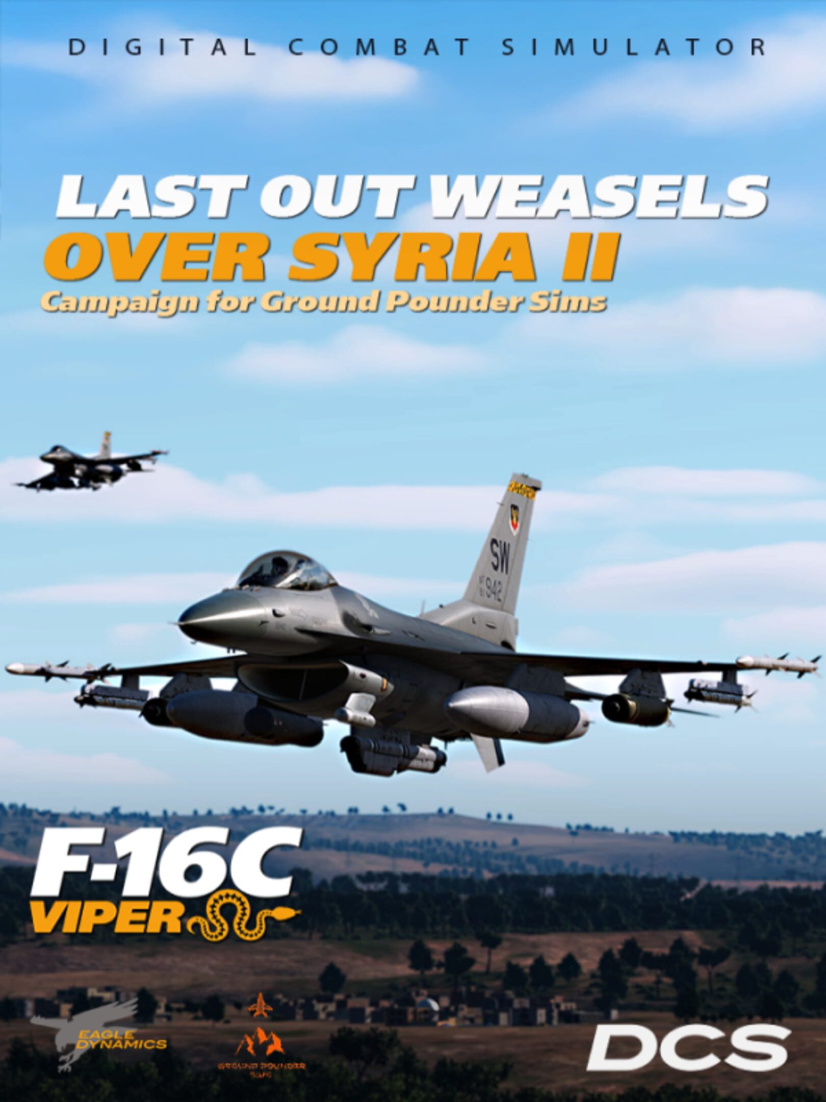 DCS World: F-16C Last Out: Weasels over Syria II Campaign