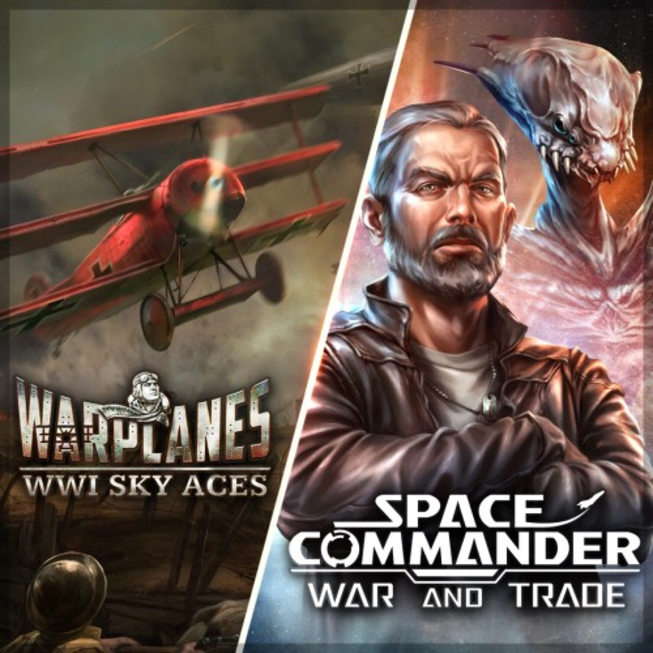 Warplanes: WW1 + Space Commander Bundle cover
