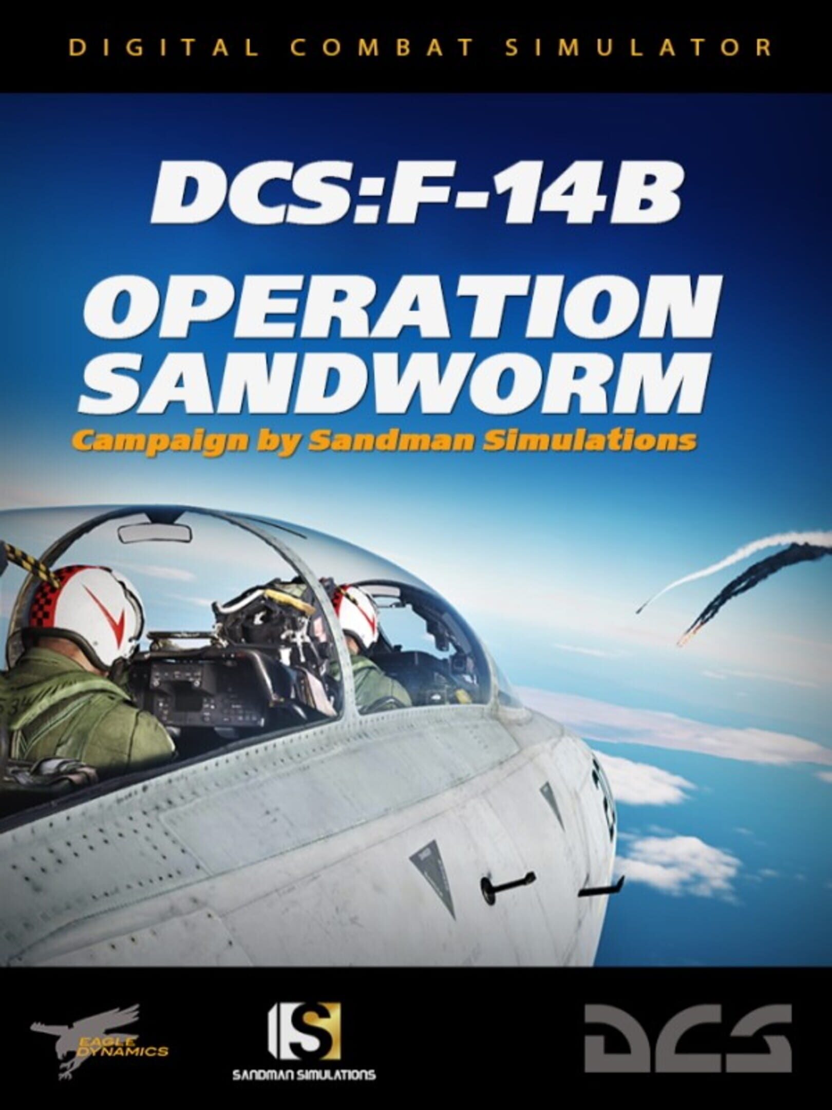 DCS World: F-14B Operation Sandworm Campaign by Sandman Simulations cover