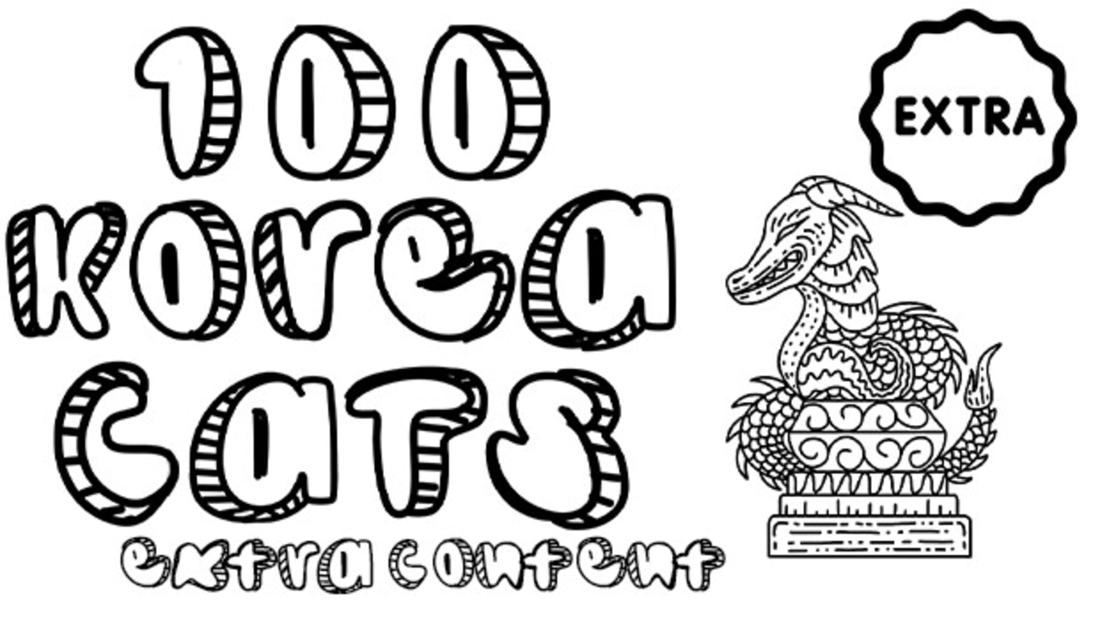 100 Korea Cats: Extra Content cover