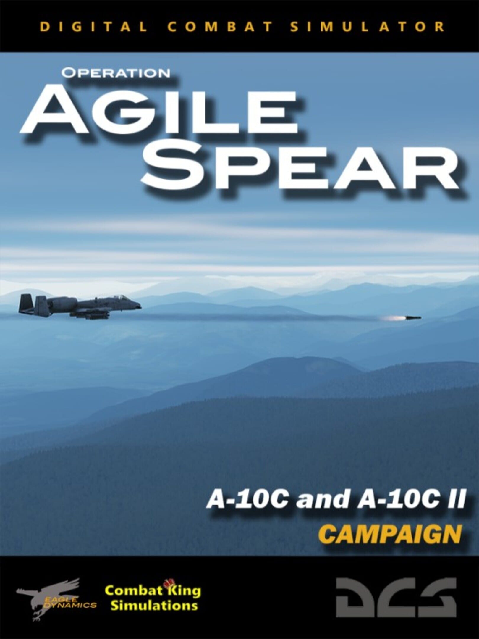 DCS World: A-10C Operation Agile Spear Campaign by Combat King Simulations cover