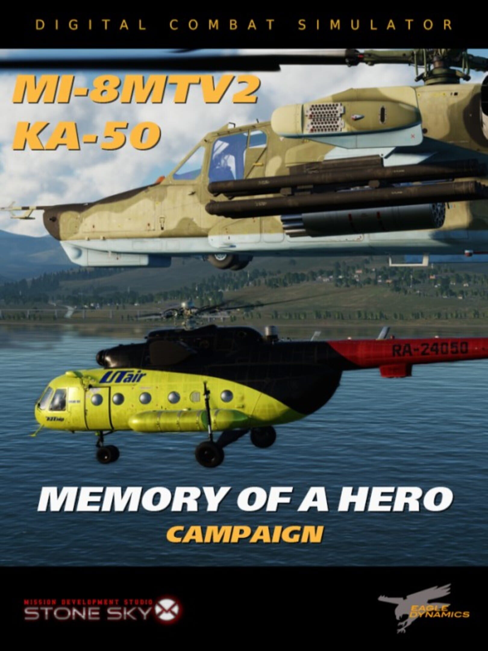 DCS World: Mi-8MTV2 and Ka-50: Memory of a Hero Campaign by Stone Sky cover