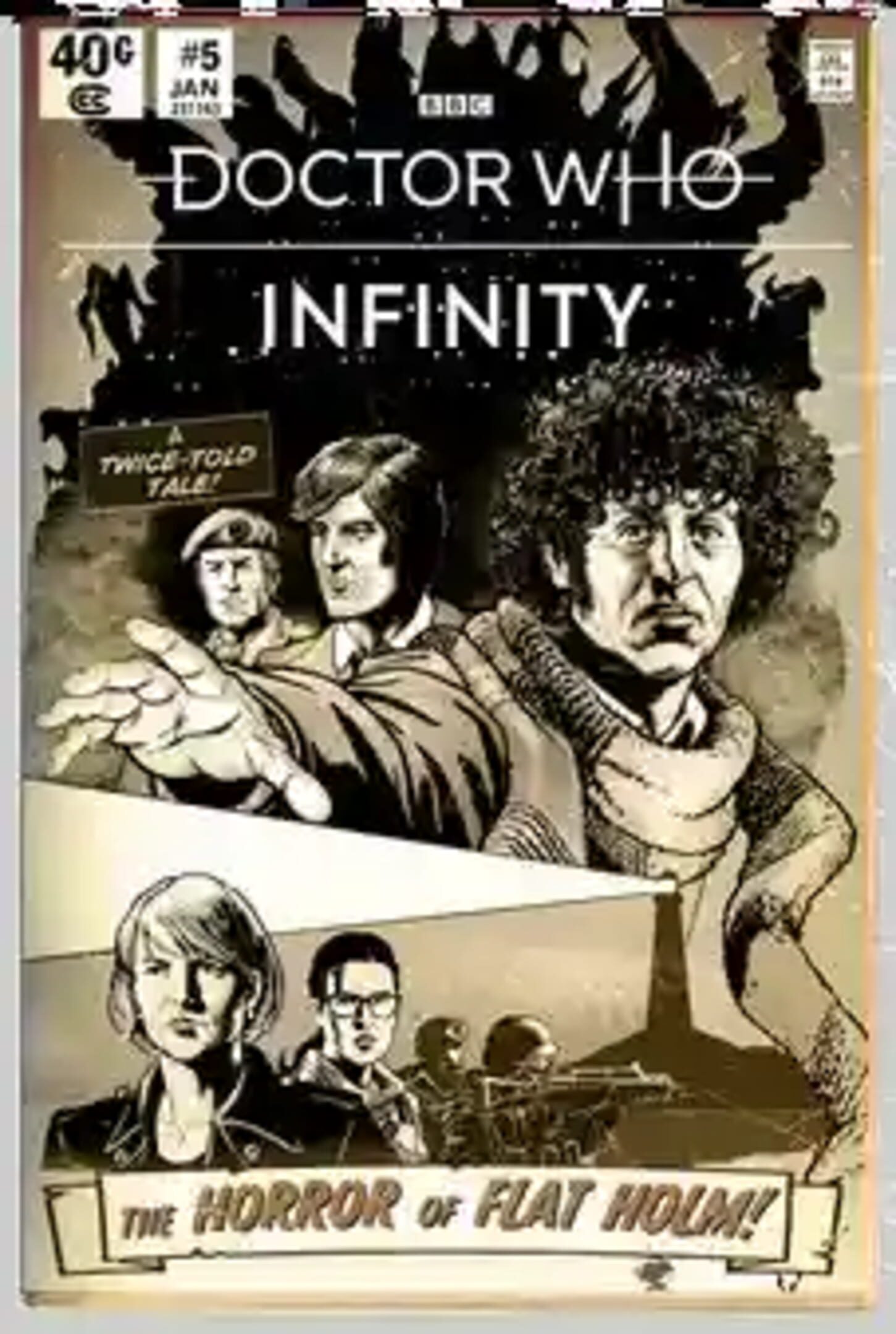 Doctor Who Infinity: The Horror of Flat Holm cover