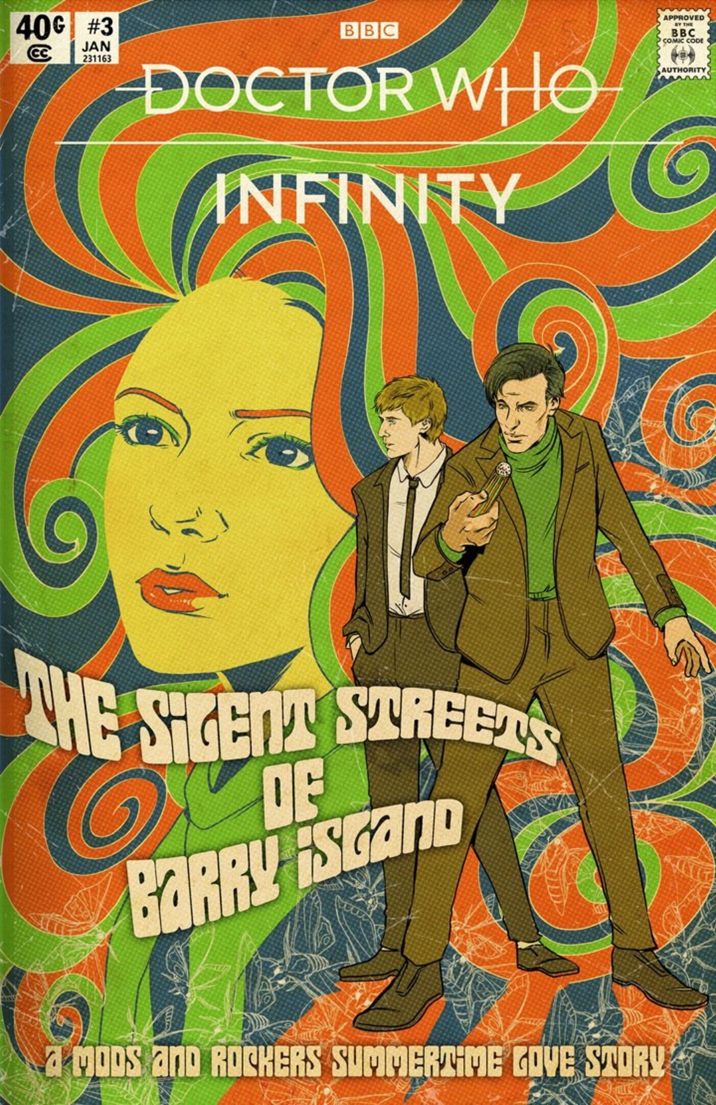 Doctor Who Infinity: The Silent Streets of Barry Island cover