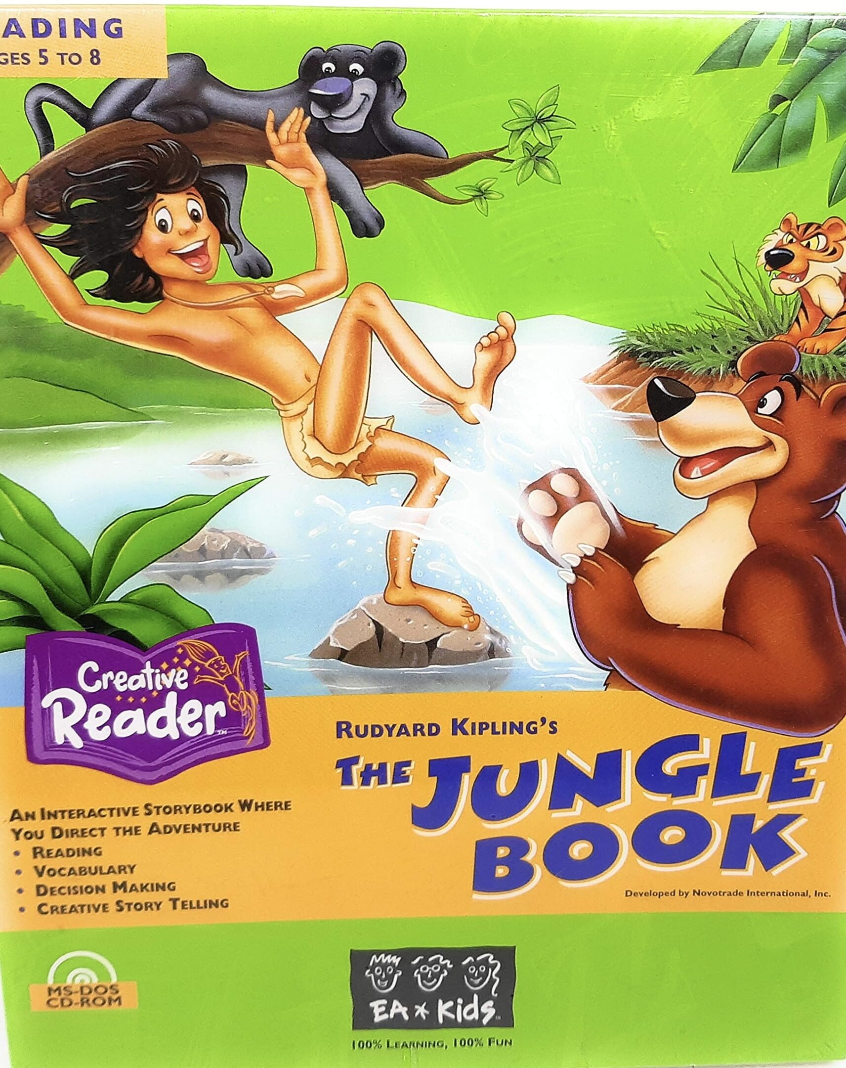 Creative Reader: The Jungle Book cover