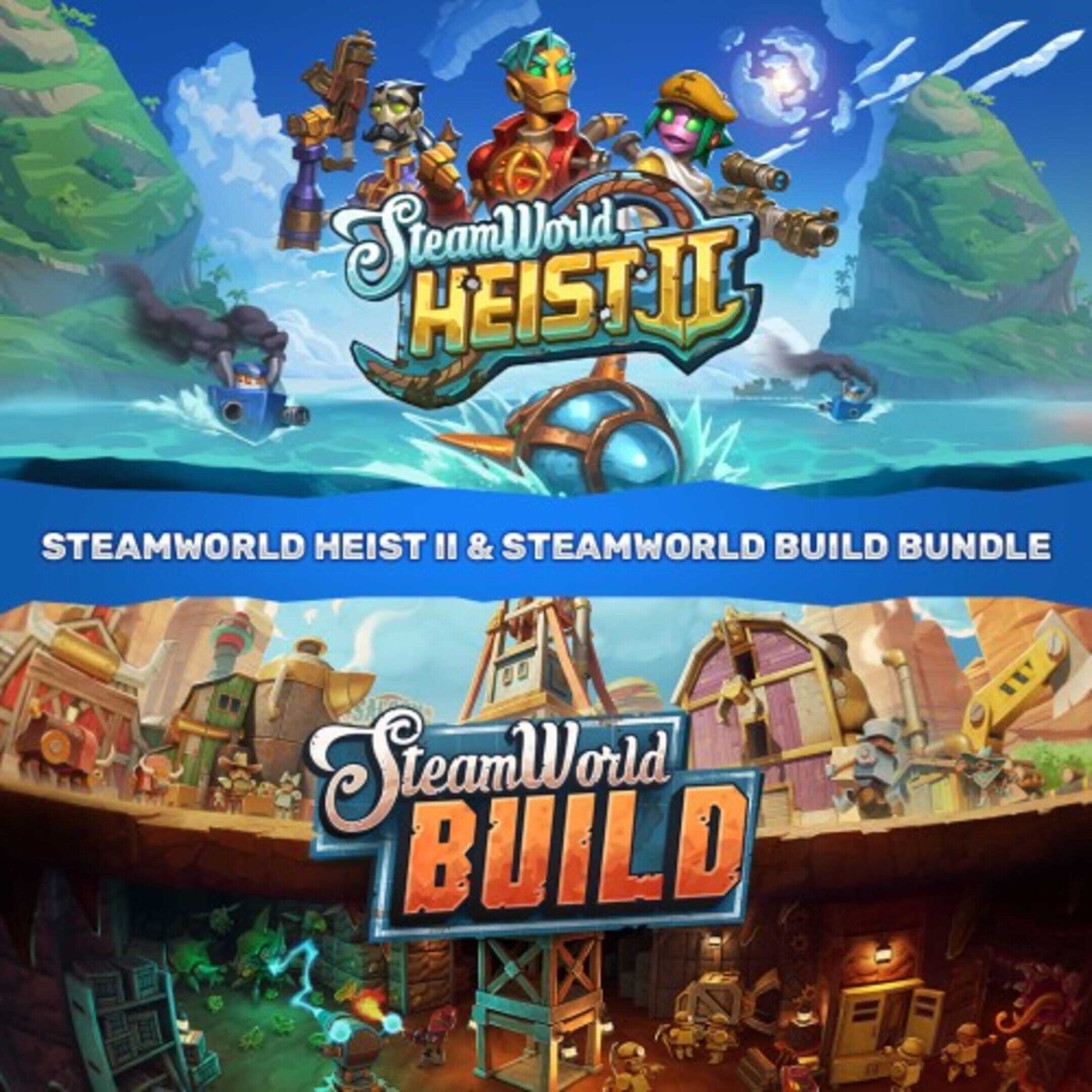 SteamWorld Heist II & SteamWorld Build Bundle cover