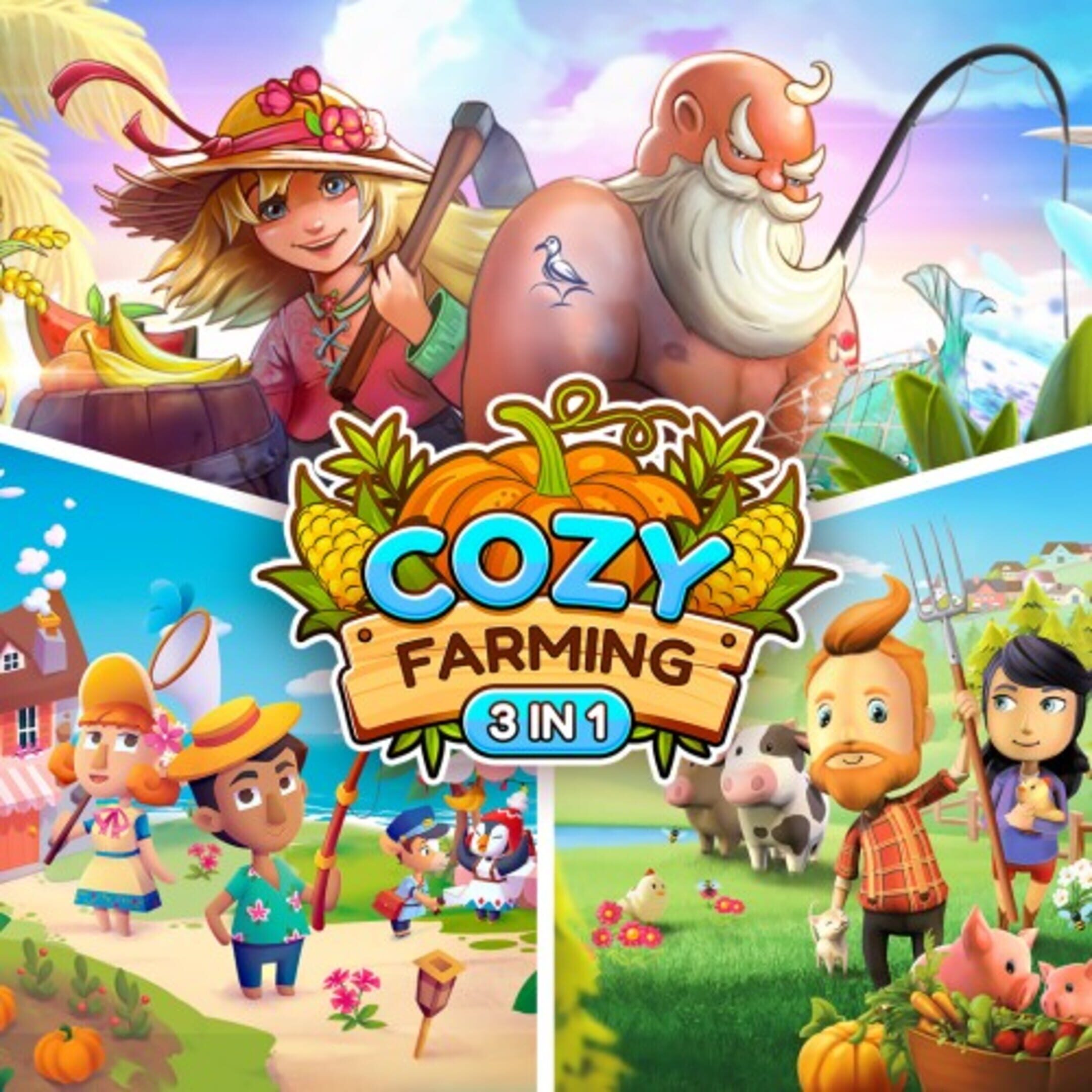 Cozy Farming 3 in 1 Collection cover