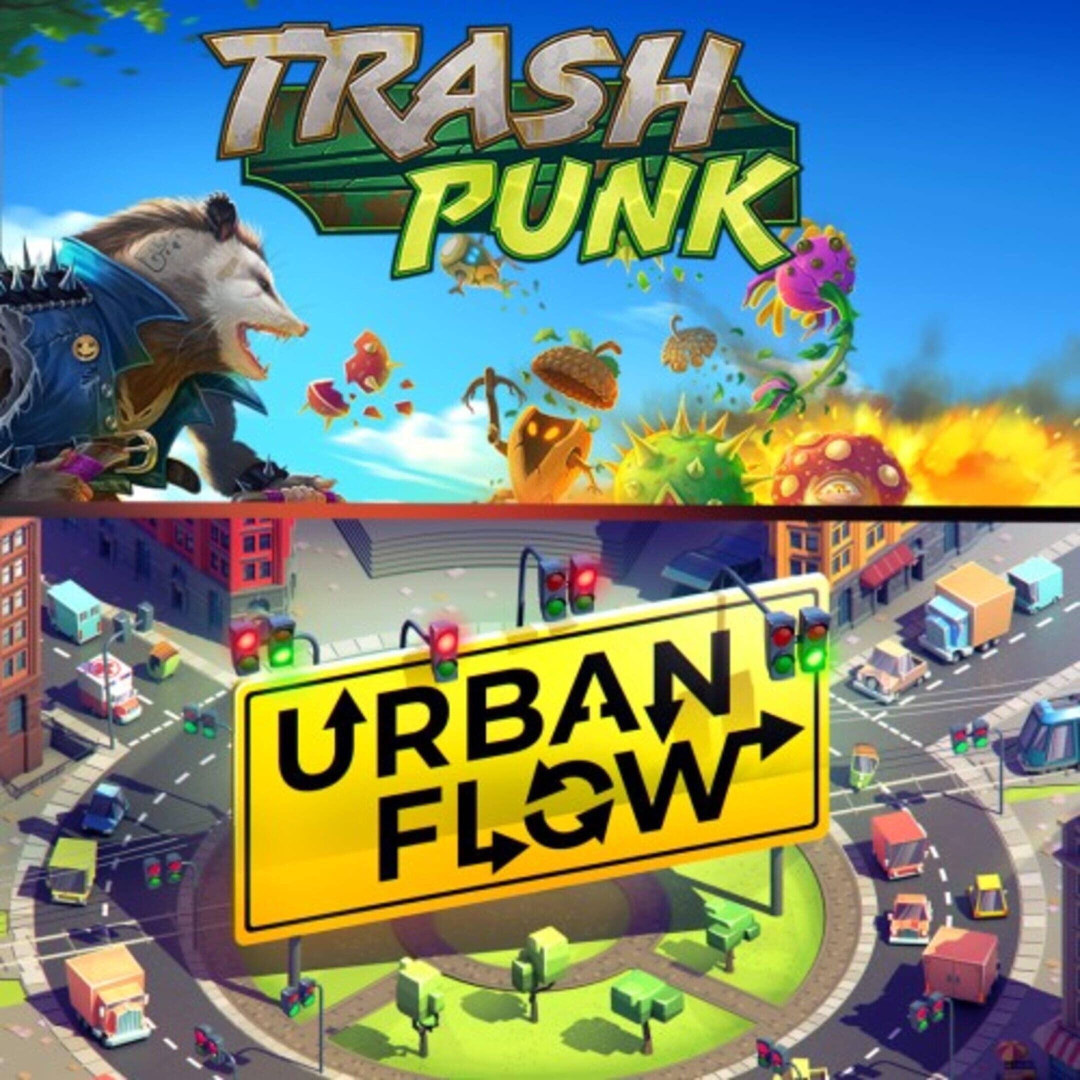 2 in 1: Trash Punk & Urban Flow cover