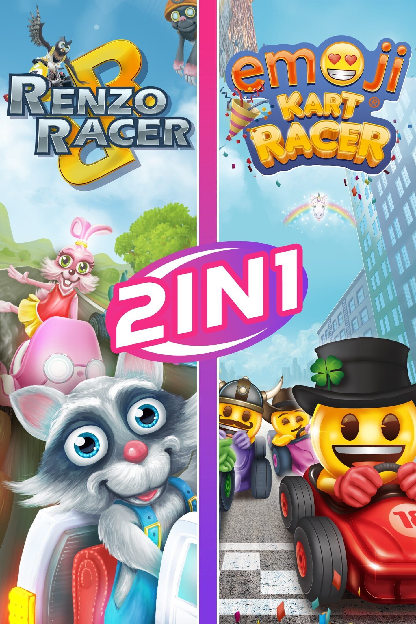 2-in-1 Kart Racing Bundle cover