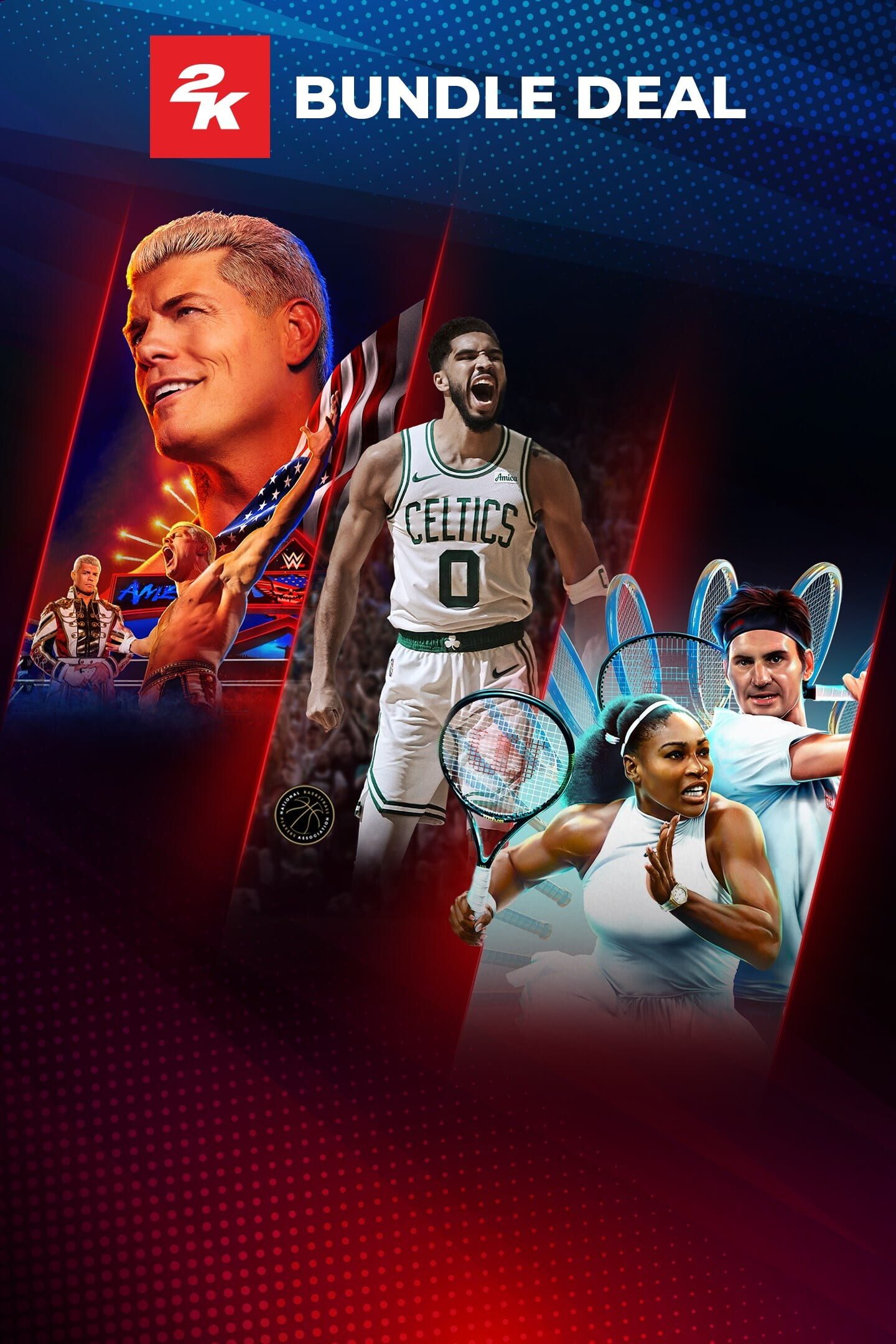 NBA 2K25 x WWE 2K24 x TopSpin 2K25 Bundle cover